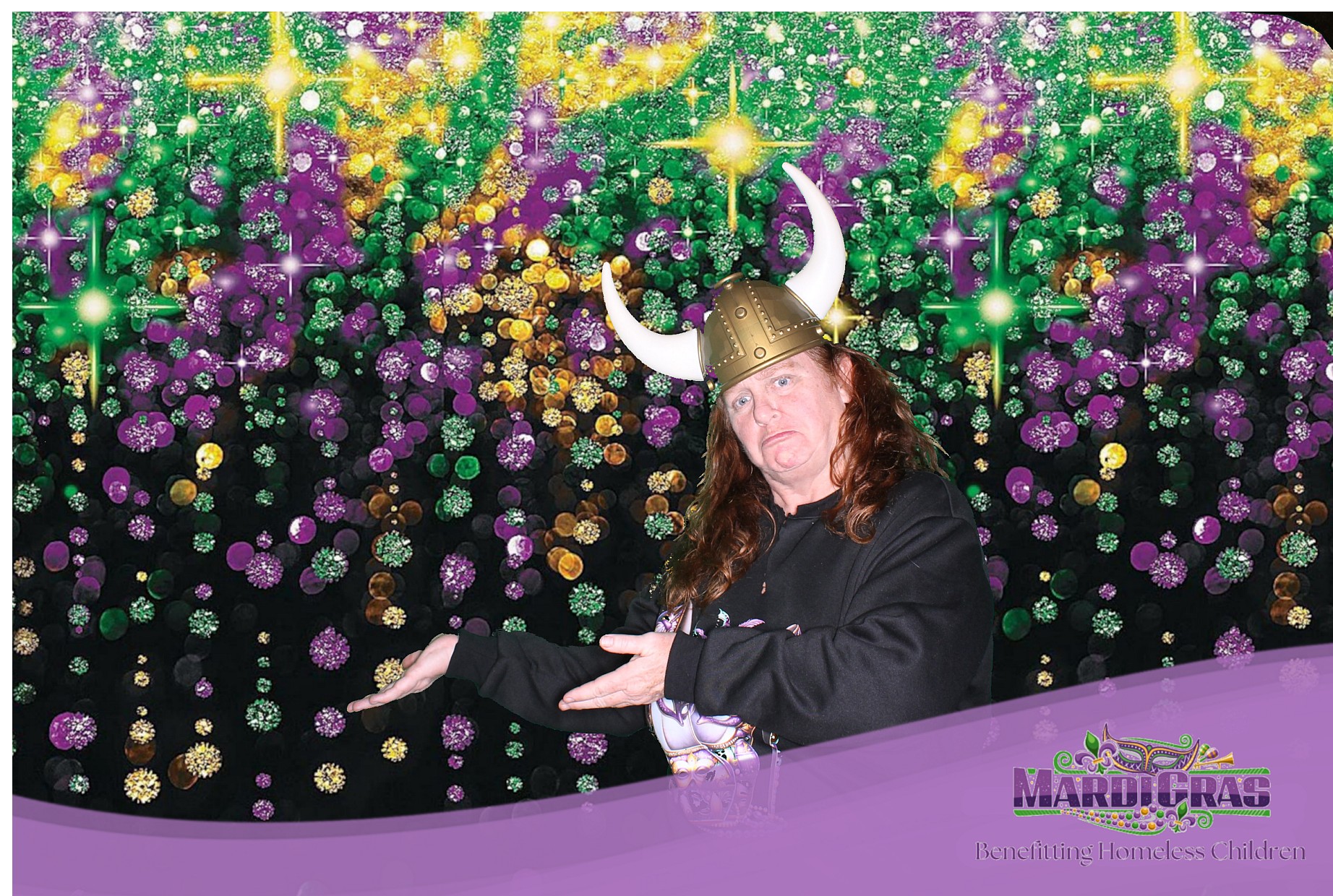 Jef Wyler Mardi Gras | View more photos from the event at gallery.photoboothcincy.com/u/PhotoBoothCincy/Jef-Wyler-Mardi-Gras