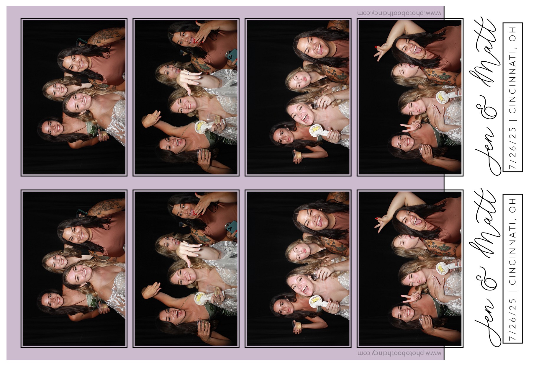 Jen & Matt | View more photos from the event at gallery.photoboothcincy.com/u/PhotoBoothCincy/Jen-Matt