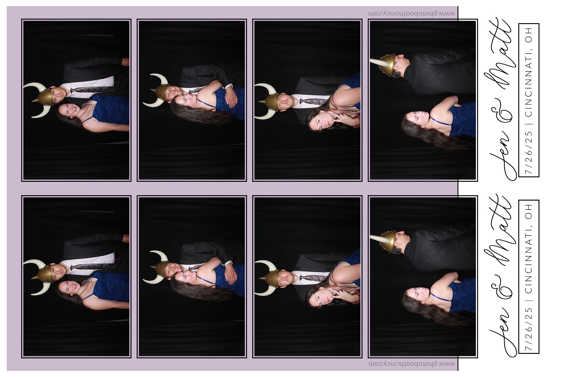 Jen & Matt | View more photos from the event at gallery.photoboothcincy.com/u/PhotoBoothCincy/Jen-Matt