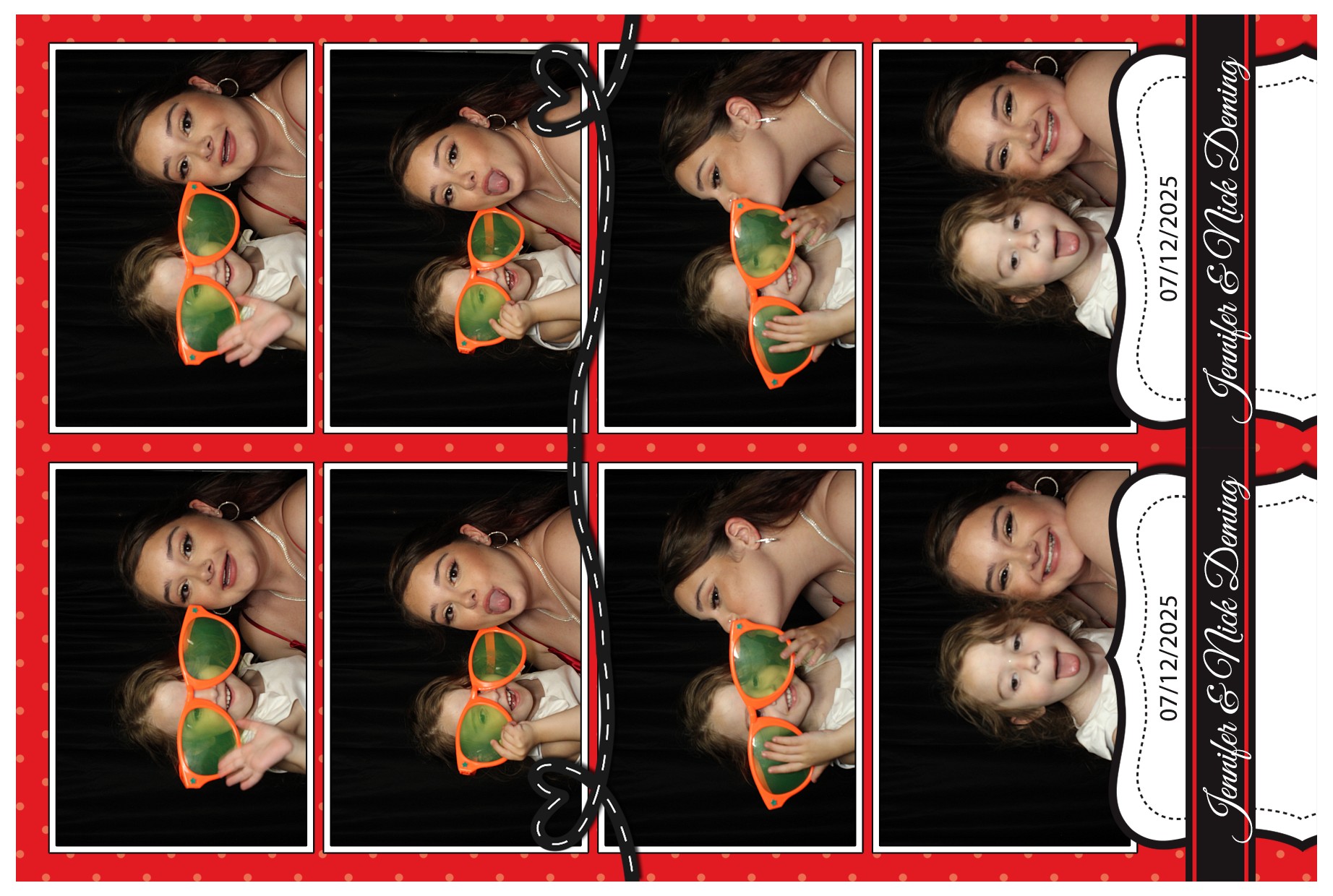 Jennifer & Nick | View more photos from the event at gallery.photoboothcincy.com/u/PhotoBoothCincy/Jennifer-Nick