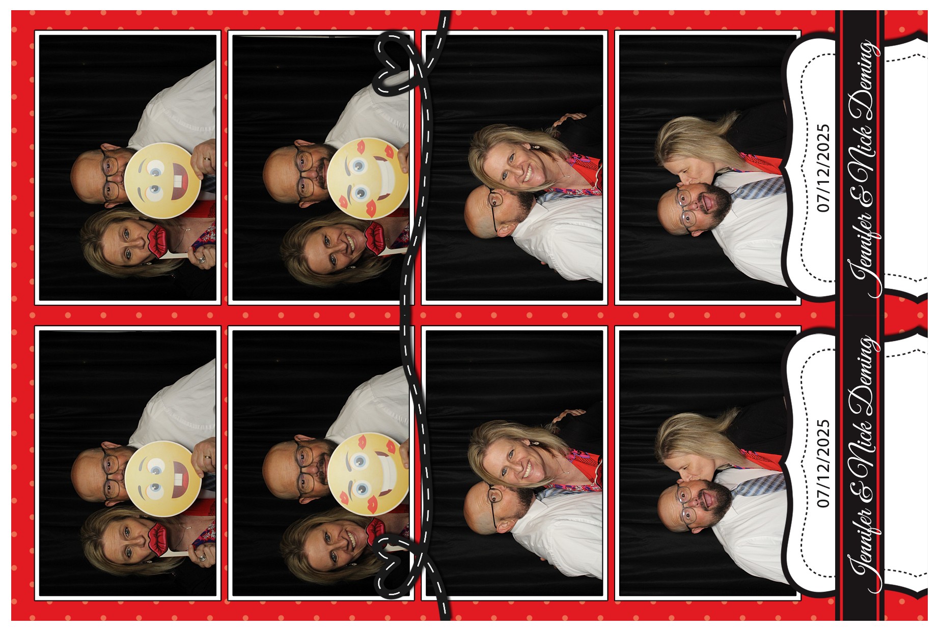 Jennifer & Nick | View more photos from the event at gallery.photoboothcincy.com/u/PhotoBoothCincy/Jennifer-Nick