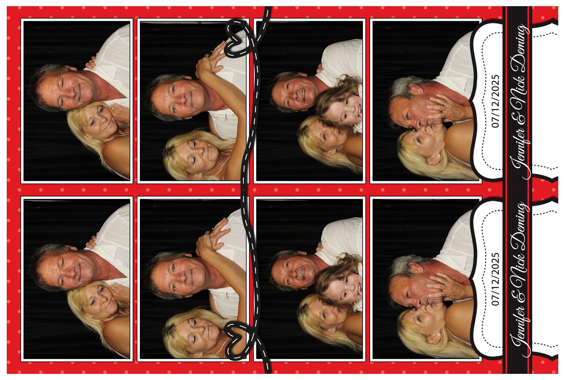 Jennifer & Nick | View more photos from the event at gallery.photoboothcincy.com/u/PhotoBoothCincy/Jennifer-Nick