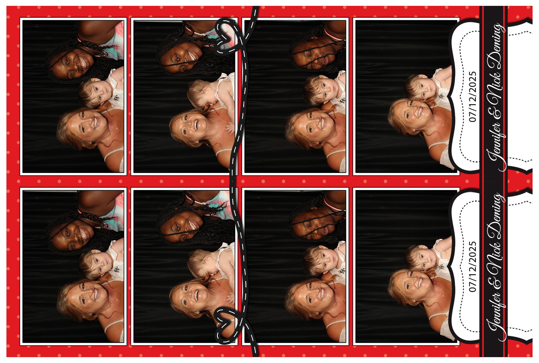 Jennifer & Nick | View more photos from the event at gallery.photoboothcincy.com/u/PhotoBoothCincy/Jennifer-Nick