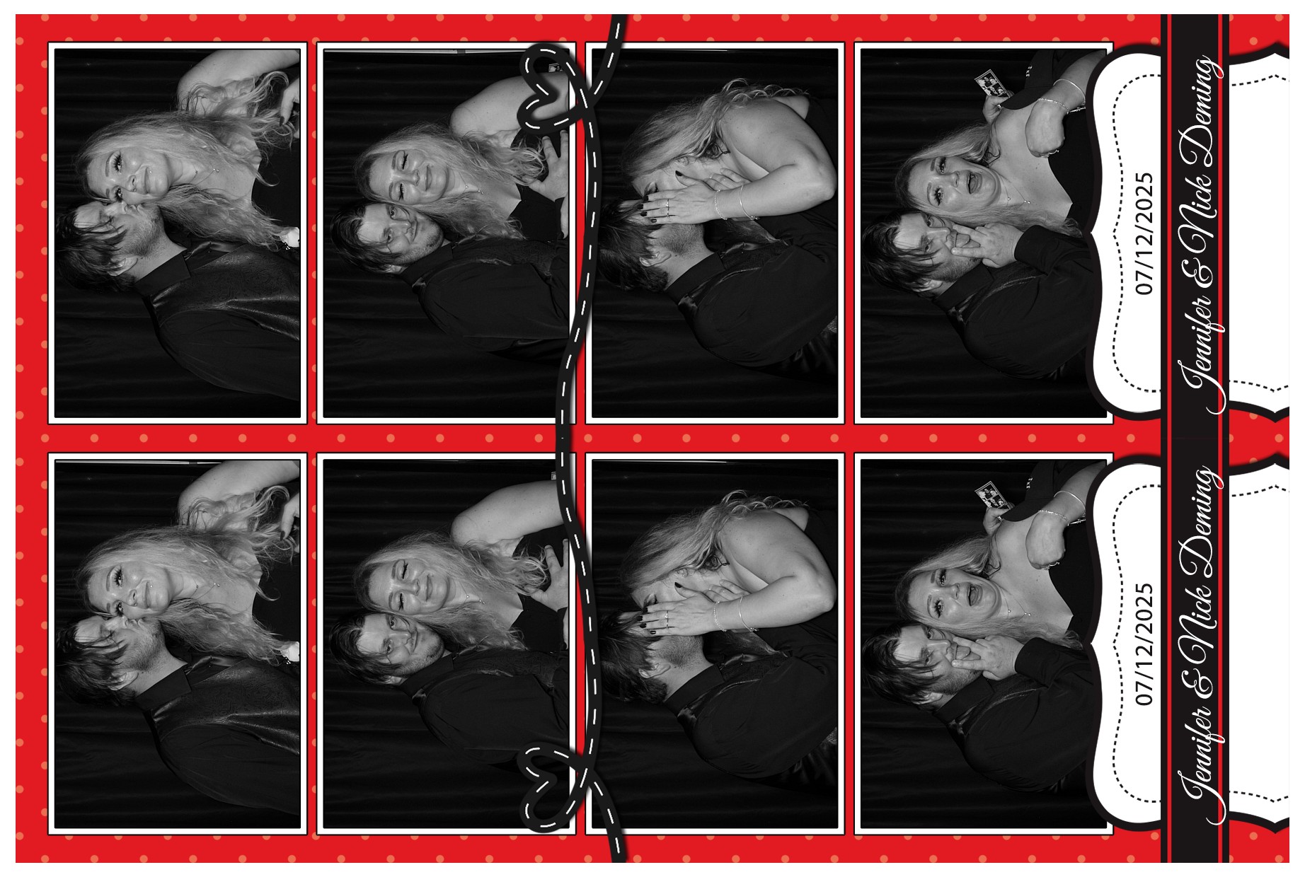 Jennifer & Nick | View more photos from the event at gallery.photoboothcincy.com/u/PhotoBoothCincy/Jennifer-Nick