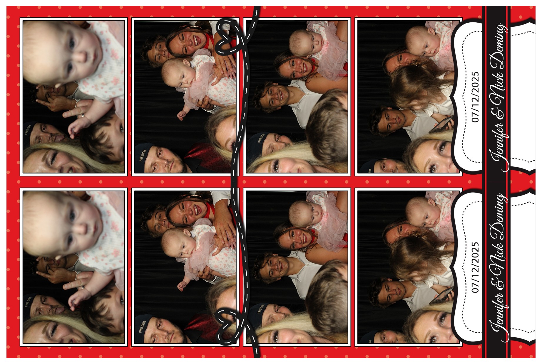 Jennifer & Nick | View more photos from the event at gallery.photoboothcincy.com/u/PhotoBoothCincy/Jennifer-Nick
