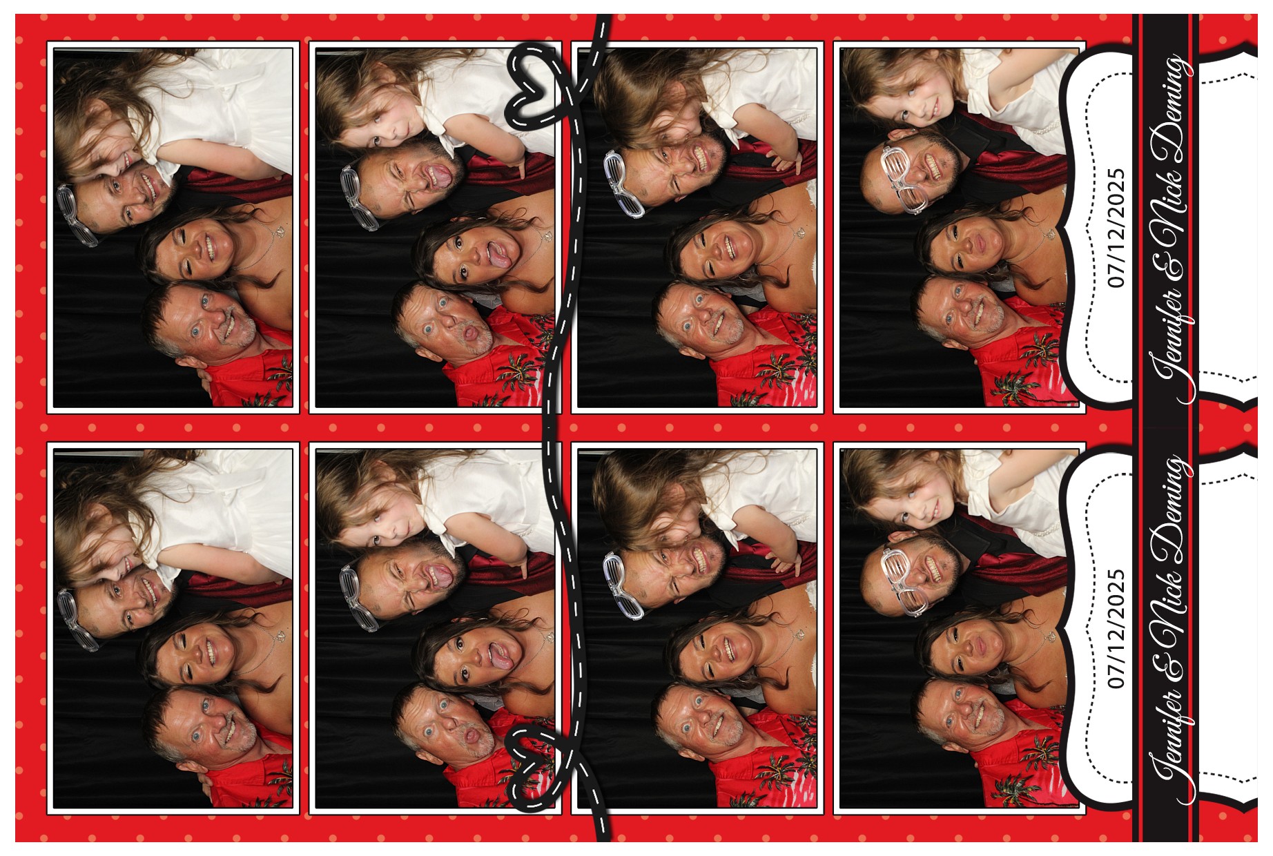Jennifer & Nick | View more photos from the event at gallery.photoboothcincy.com/u/PhotoBoothCincy/Jennifer-Nick