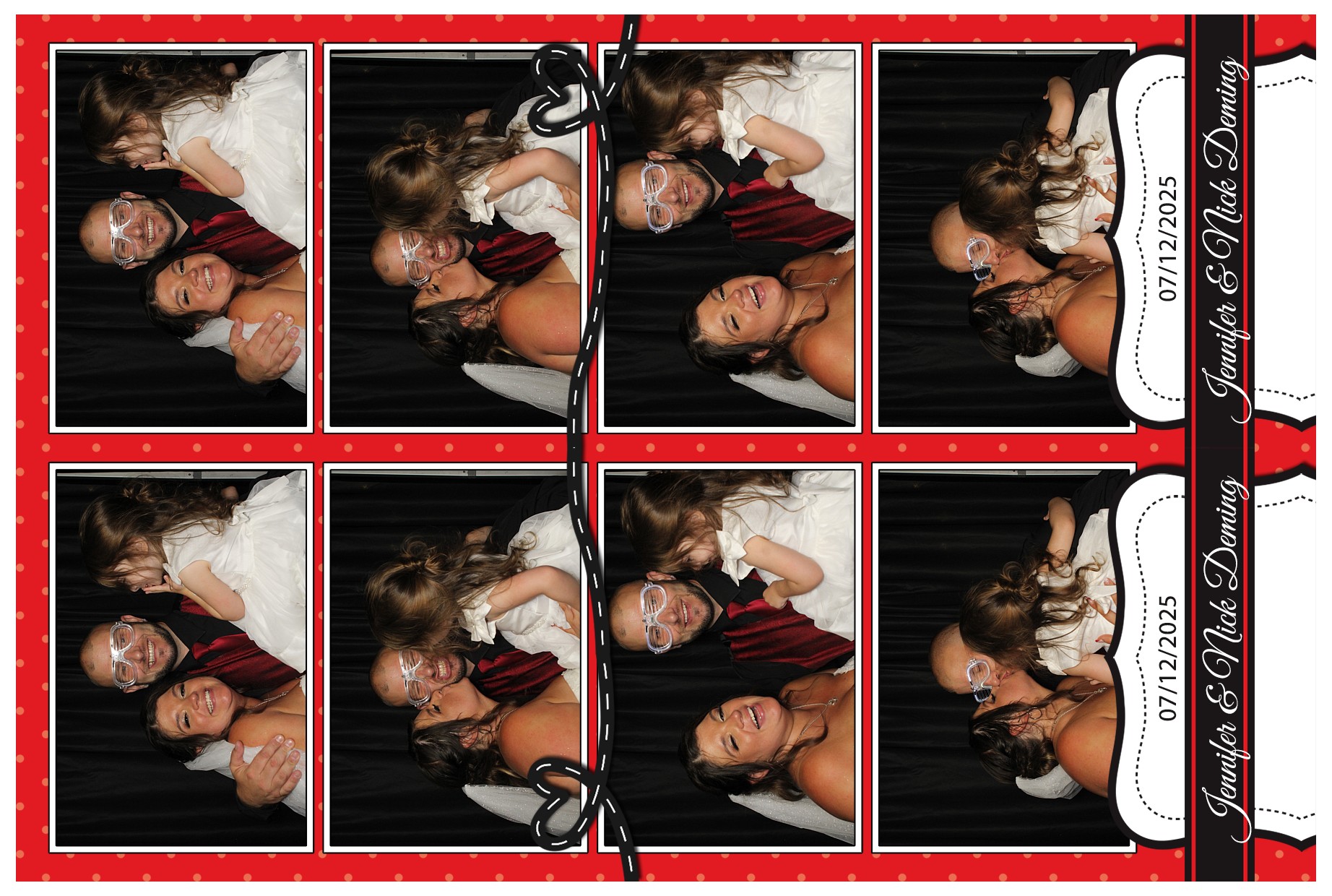 Jennifer & Nick | View more photos from the event at gallery.photoboothcincy.com/u/PhotoBoothCincy/Jennifer-Nick