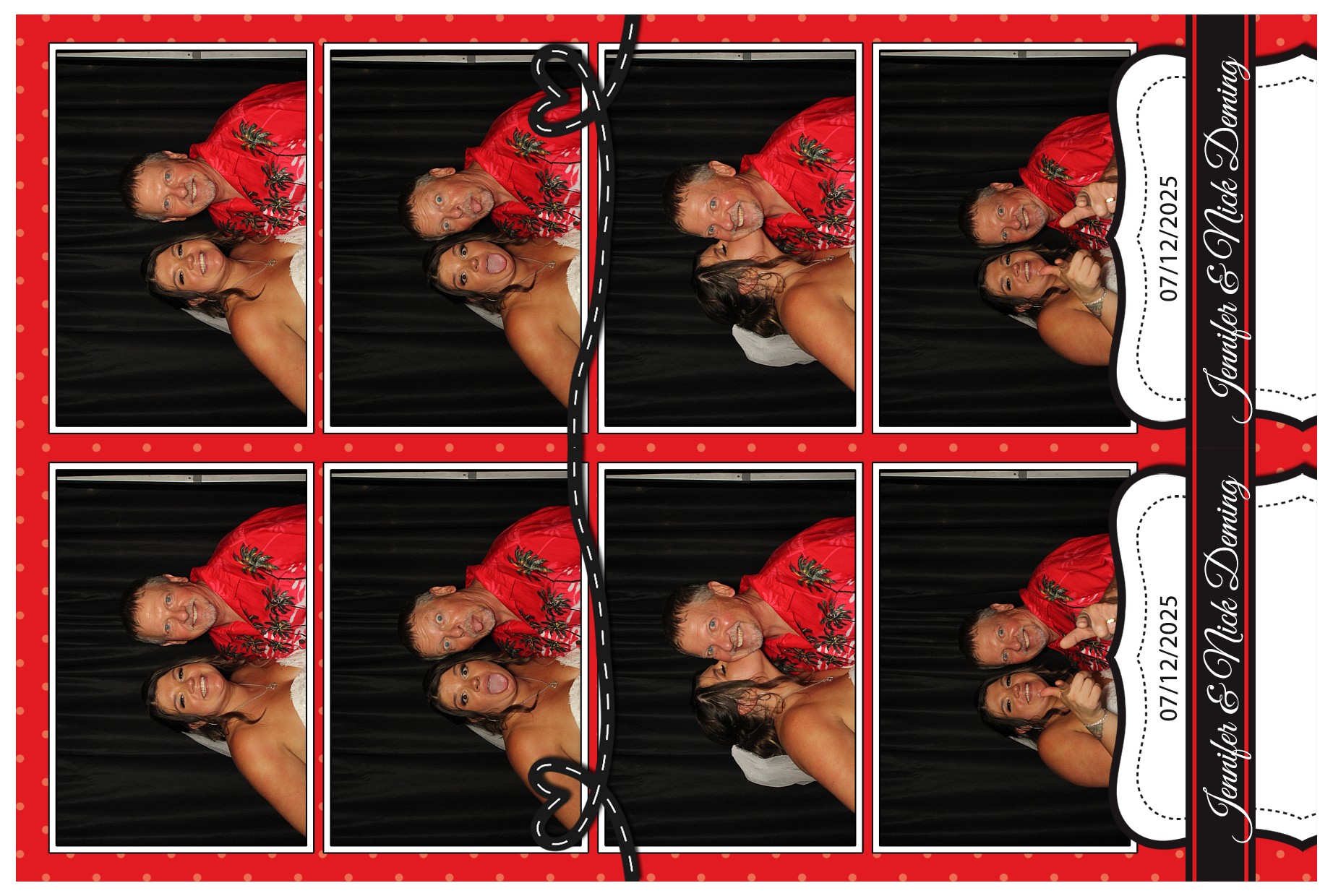 Jennifer & Nick | View more photos from the event at gallery.photoboothcincy.com/u/PhotoBoothCincy/Jennifer-Nick