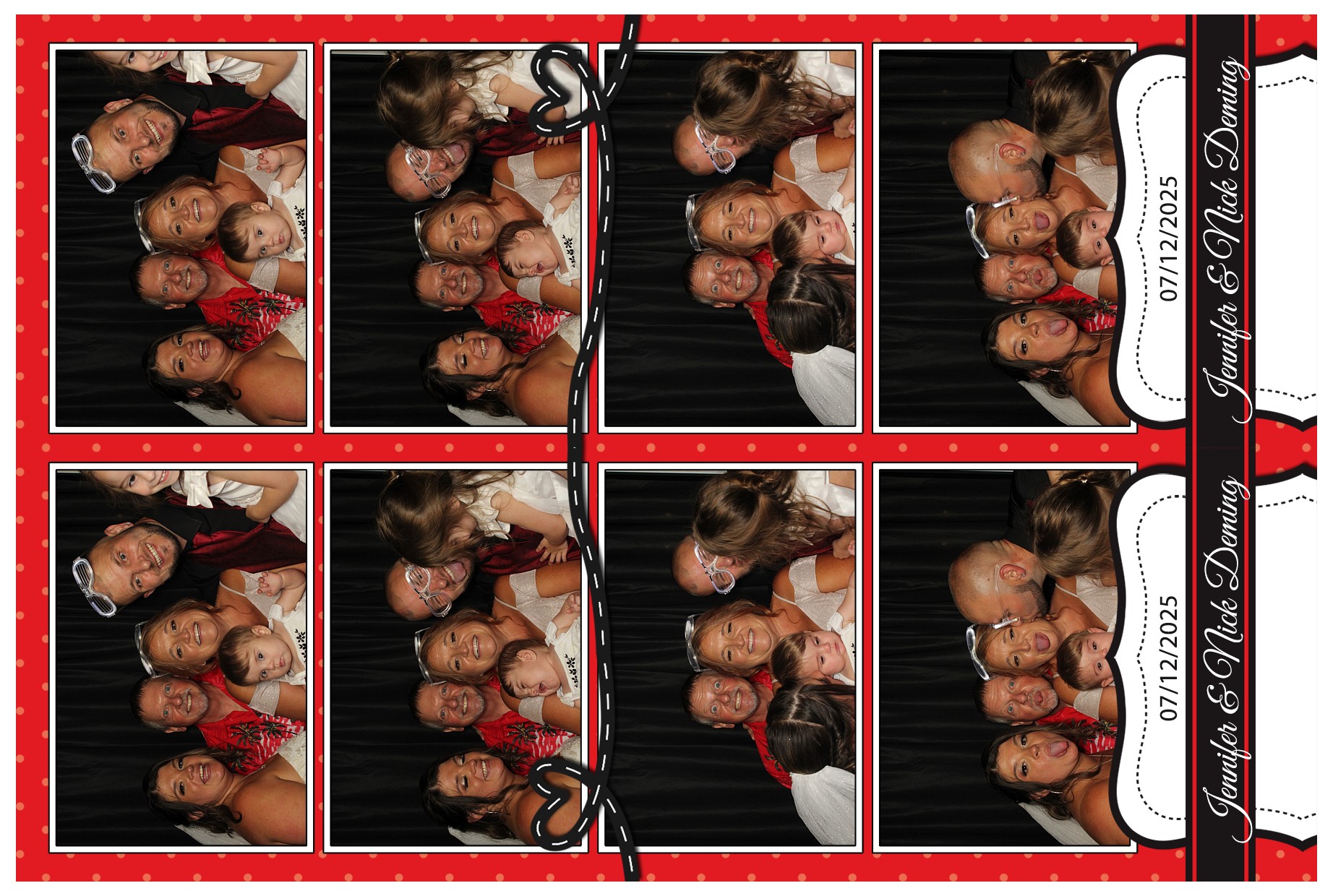 Jennifer & Nick | View more photos from the event at gallery.photoboothcincy.com/u/PhotoBoothCincy/Jennifer-Nick