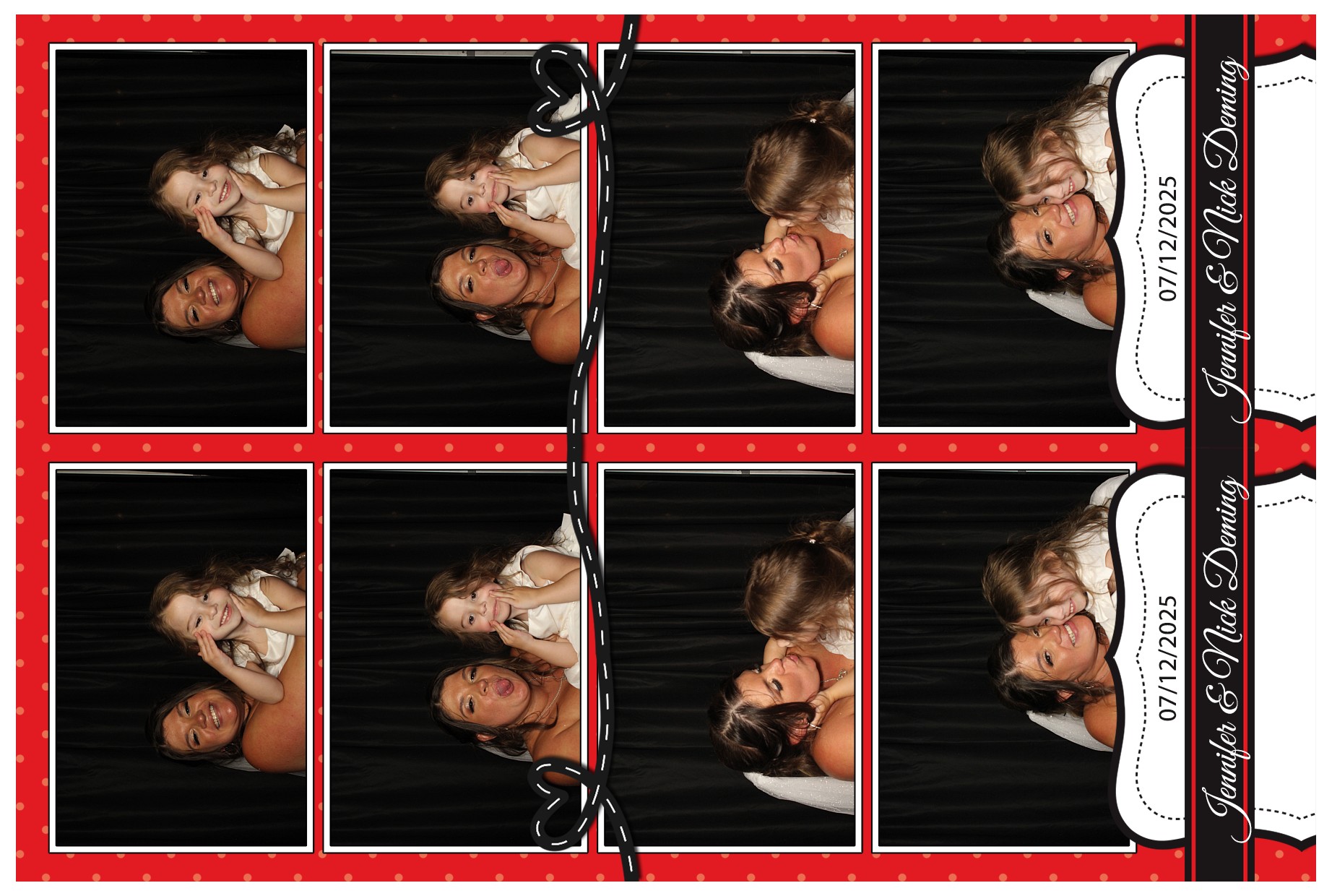 Jennifer & Nick | View more photos from the event at gallery.photoboothcincy.com/u/PhotoBoothCincy/Jennifer-Nick