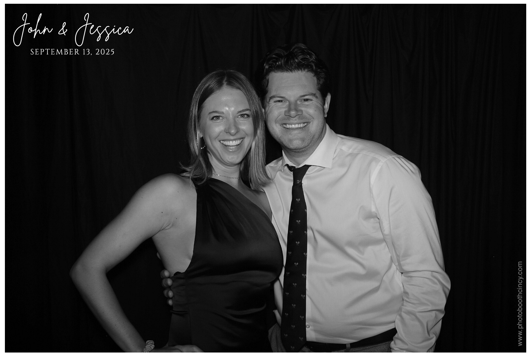 Jessica & John | View more photos from the event at gallery.photoboothcincy.com/u/PhotoBoothCincy/Jessica-John-0