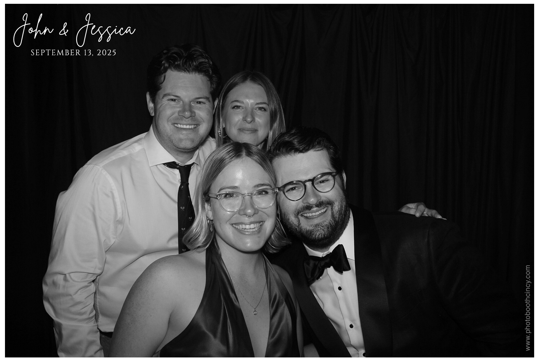 Jessica & John | View more photos from the event at gallery.photoboothcincy.com/u/PhotoBoothCincy/Jessica-John-0