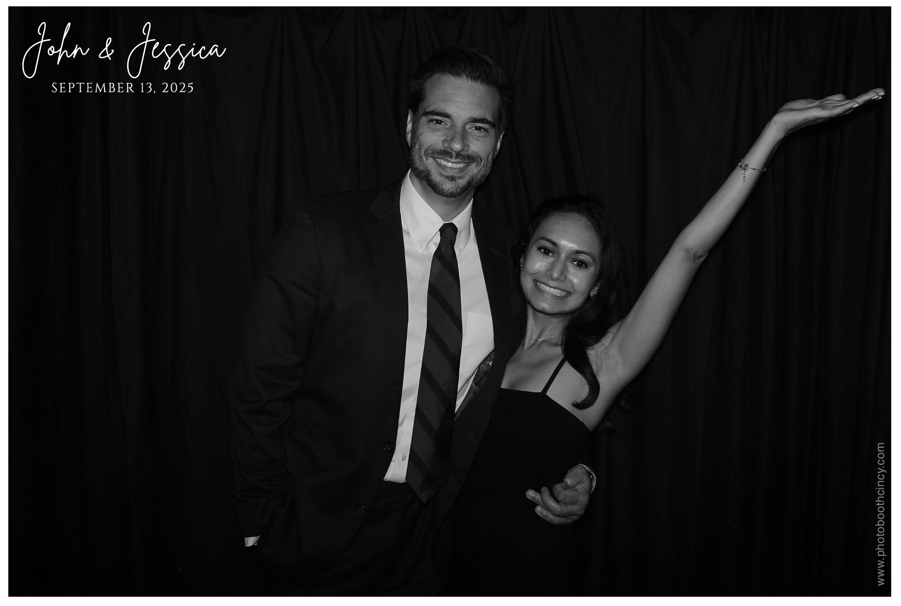 Jessica & John | View more photos from the event at gallery.photoboothcincy.com/u/PhotoBoothCincy/Jessica-John-0