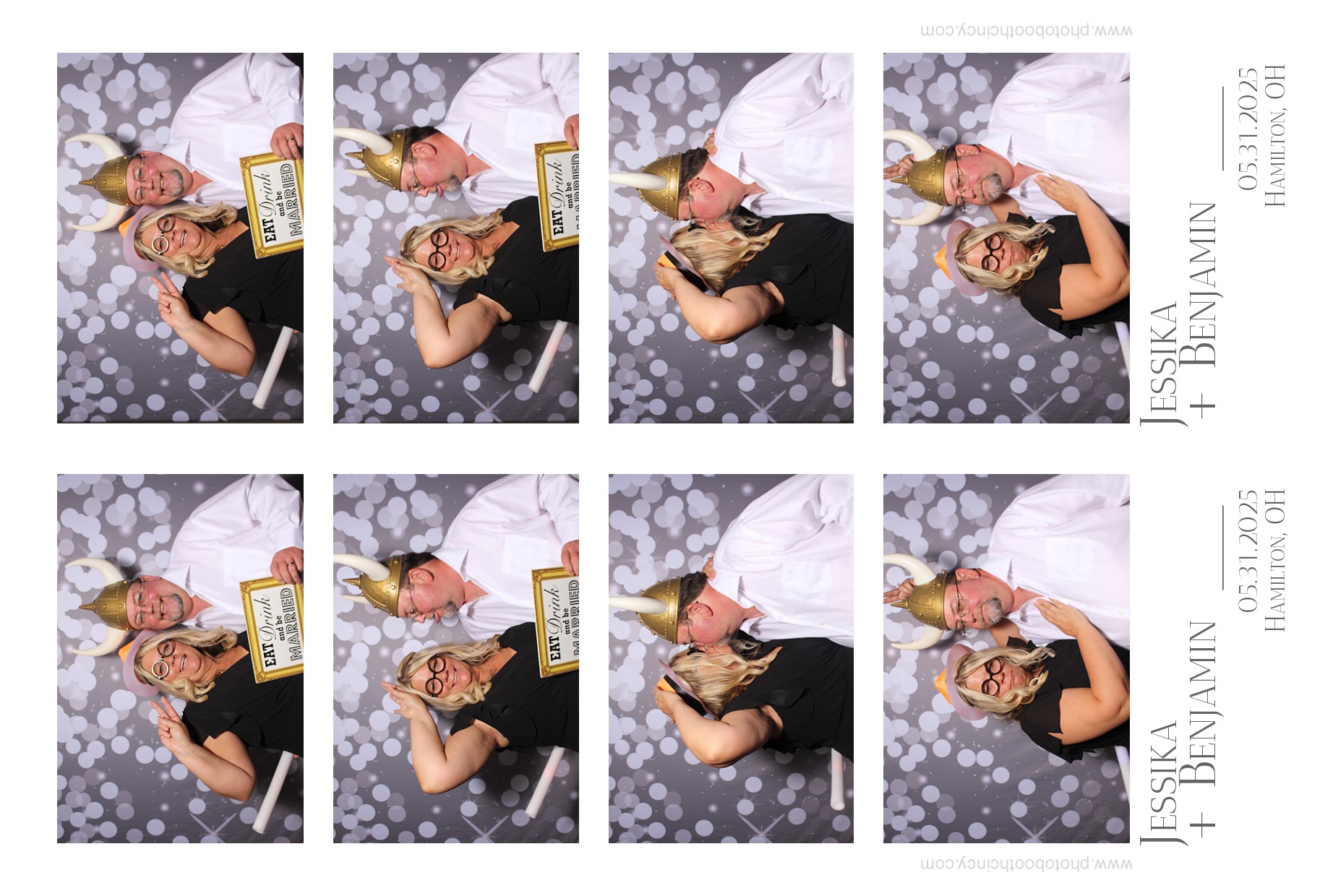 Jessika & Benjamin | View more photos from the event at gallery.photoboothcincy.com/u/PhotoBoothCincy/Jessika-Benjamin
