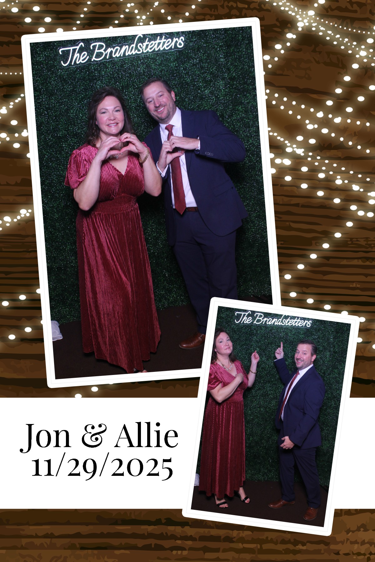 Jon & Allie | View more photos from the event at gallery.photoboothcincy.com/u/PhotoBoothCincy/Jon-Allie