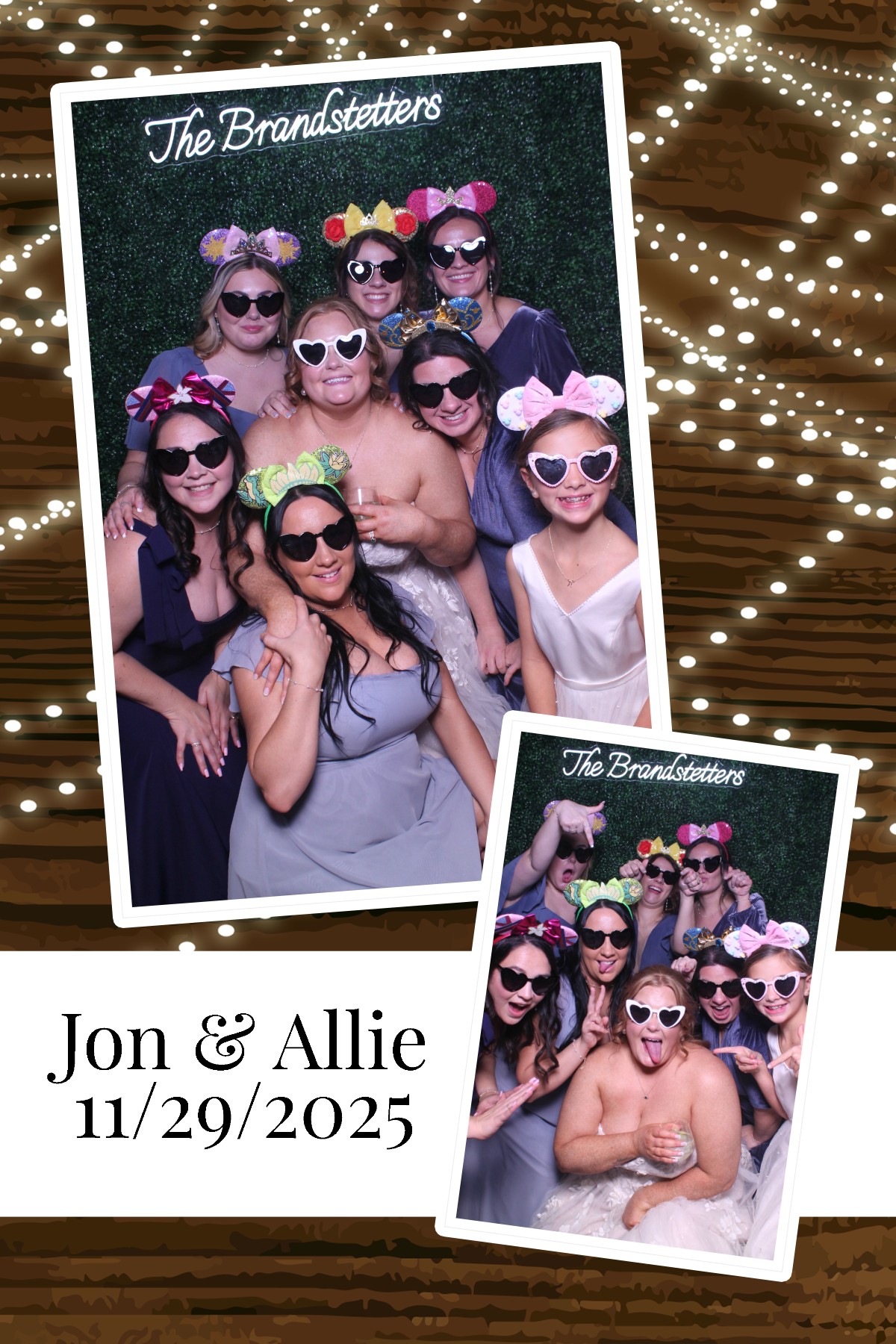 Jon & Allie | View more photos from the event at gallery.photoboothcincy.com/u/PhotoBoothCincy/Jon-Allie