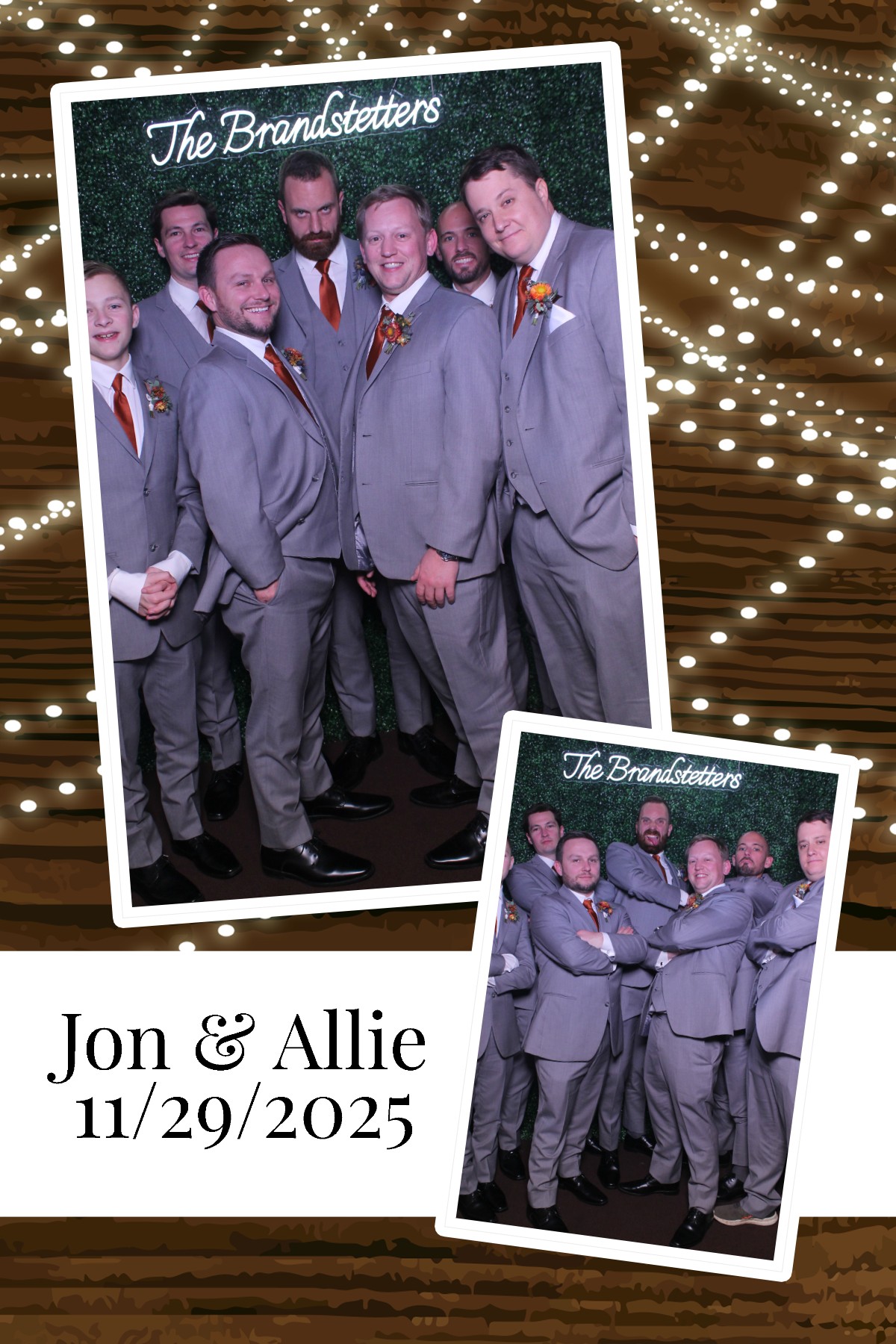 Jon & Allie | View more photos from the event at gallery.photoboothcincy.com/u/PhotoBoothCincy/Jon-Allie