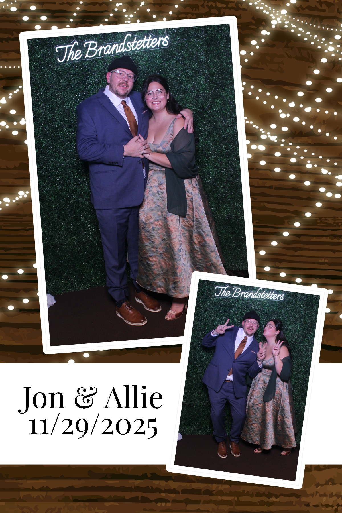 Jon & Allie | View more photos from the event at gallery.photoboothcincy.com/u/PhotoBoothCincy/Jon-Allie
