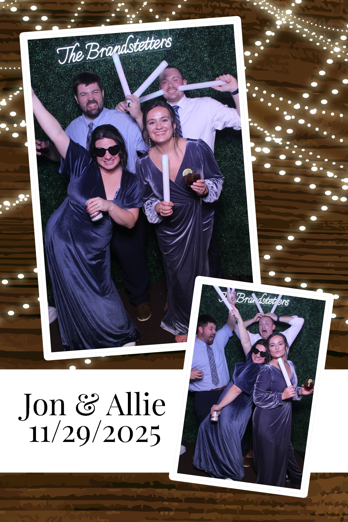 Jon & Allie | View more photos from the event at gallery.photoboothcincy.com/u/PhotoBoothCincy/Jon-Allie