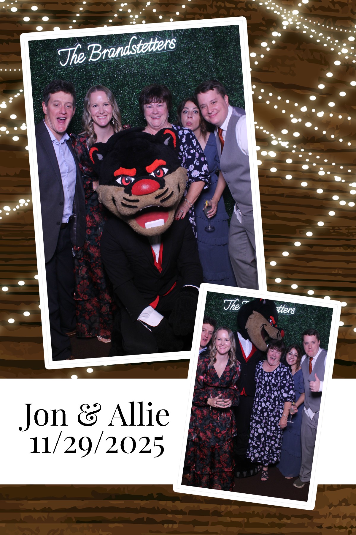 Jon & Allie | View more photos from the event at gallery.photoboothcincy.com/u/PhotoBoothCincy/Jon-Allie