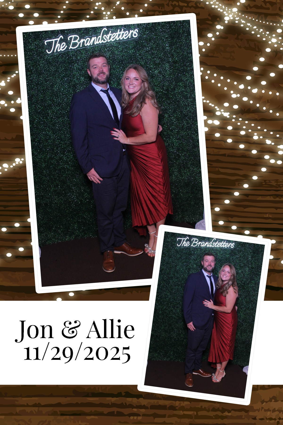 Jon & Allie | View more photos from the event at gallery.photoboothcincy.com/u/PhotoBoothCincy/Jon-Allie