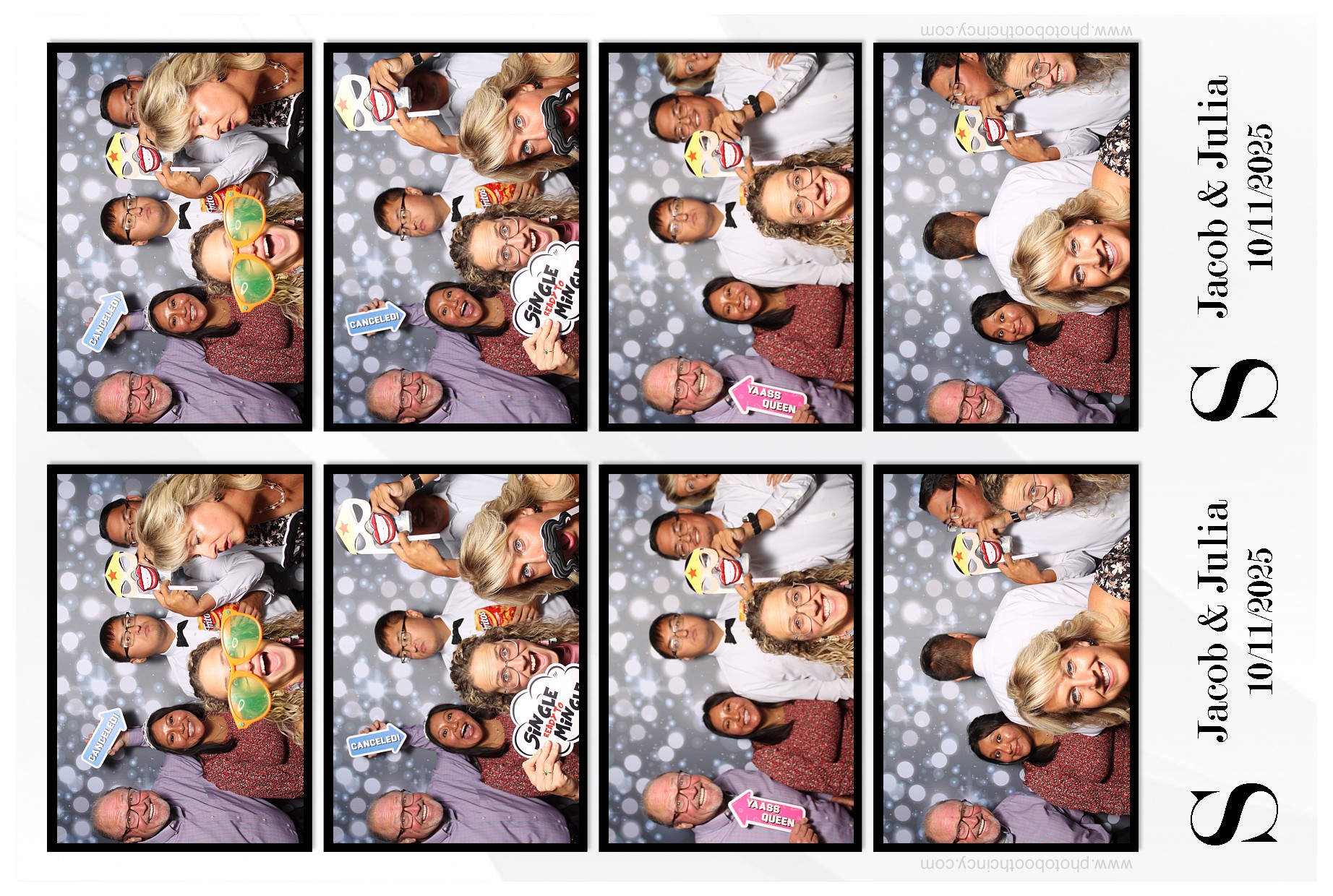 Julia & Jacob | View more photos from the event at gallery.photoboothcincy.com/u/PhotoBoothCincy/Julia-Jacob