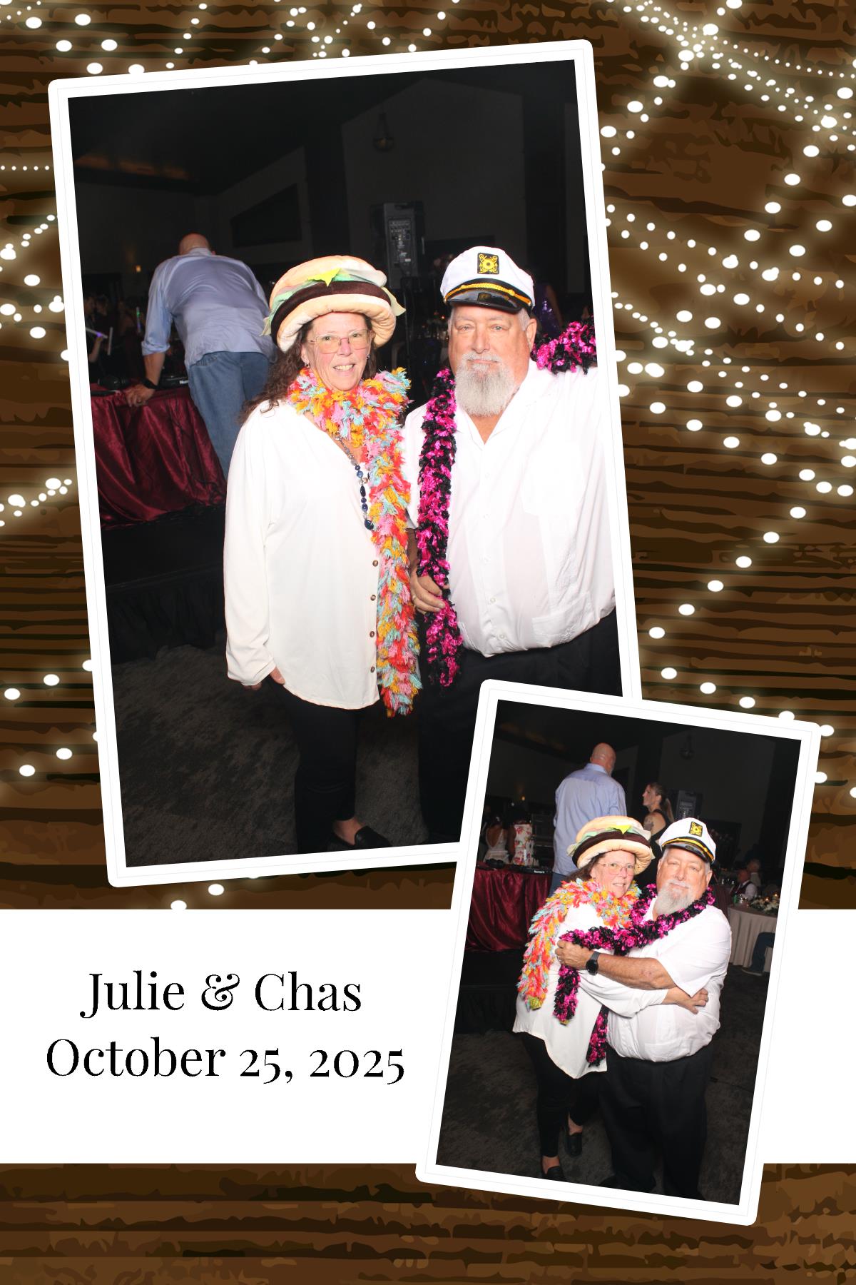 Julie & Chas | View more photos from the event at gallery.photoboothcincy.com/u/PhotoBoothCincy/Julie-Chas