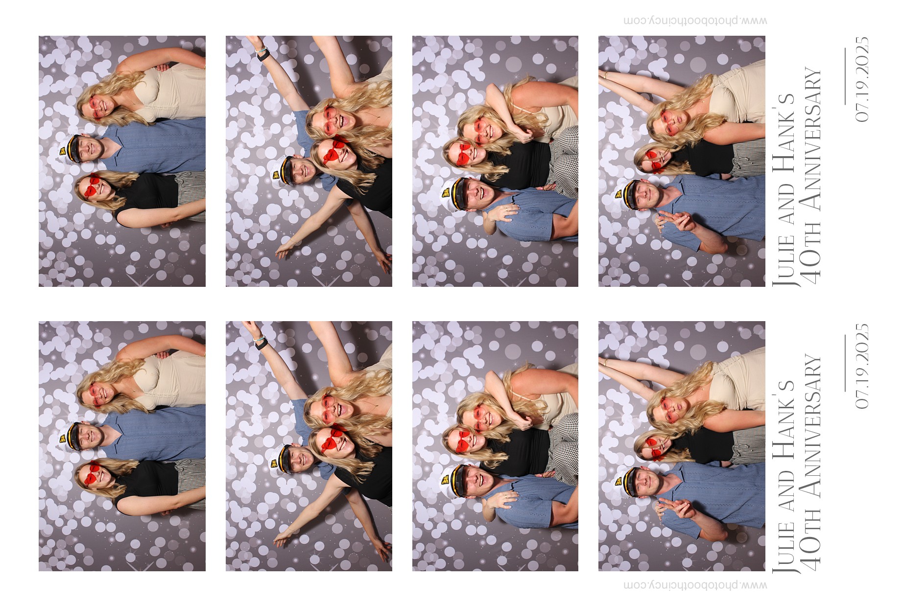 Julie & Hank | View more photos from the event at gallery.photoboothcincy.com/u/PhotoBoothCincy/Julie-Hank