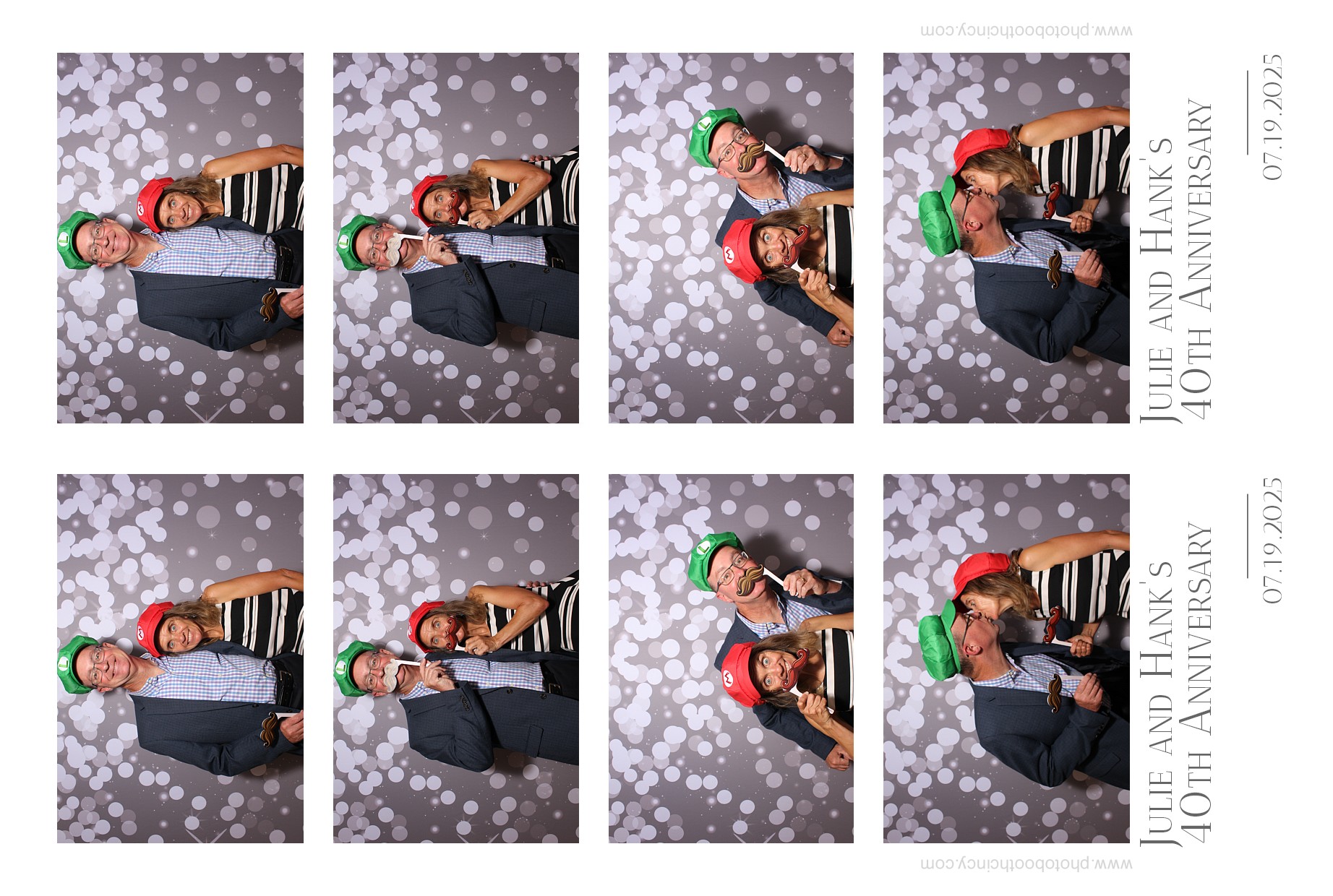 Julie & Hank | View more photos from the event at gallery.photoboothcincy.com/u/PhotoBoothCincy/Julie-Hank