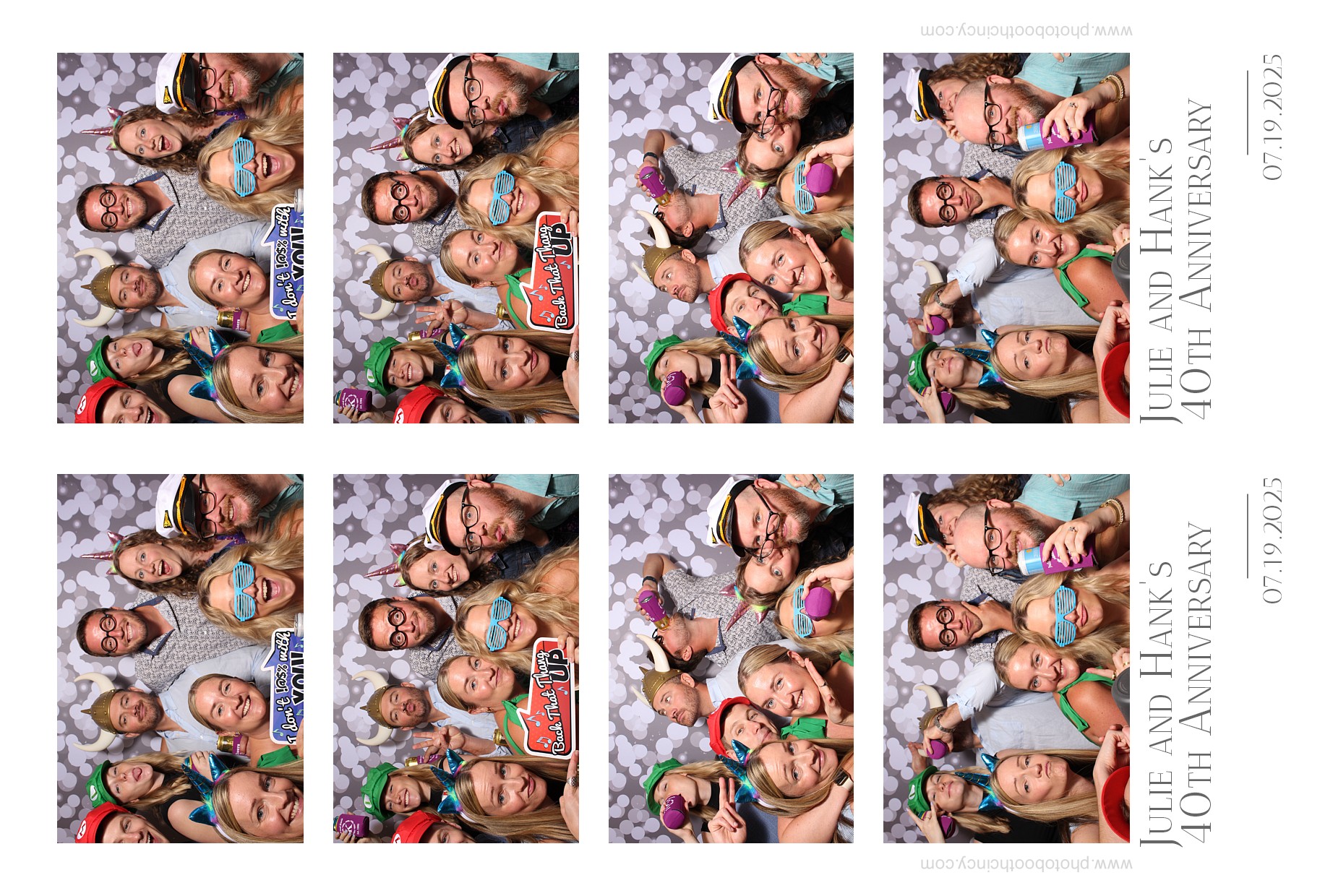 Julie & Hank | View more photos from the event at gallery.photoboothcincy.com/u/PhotoBoothCincy/Julie-Hank