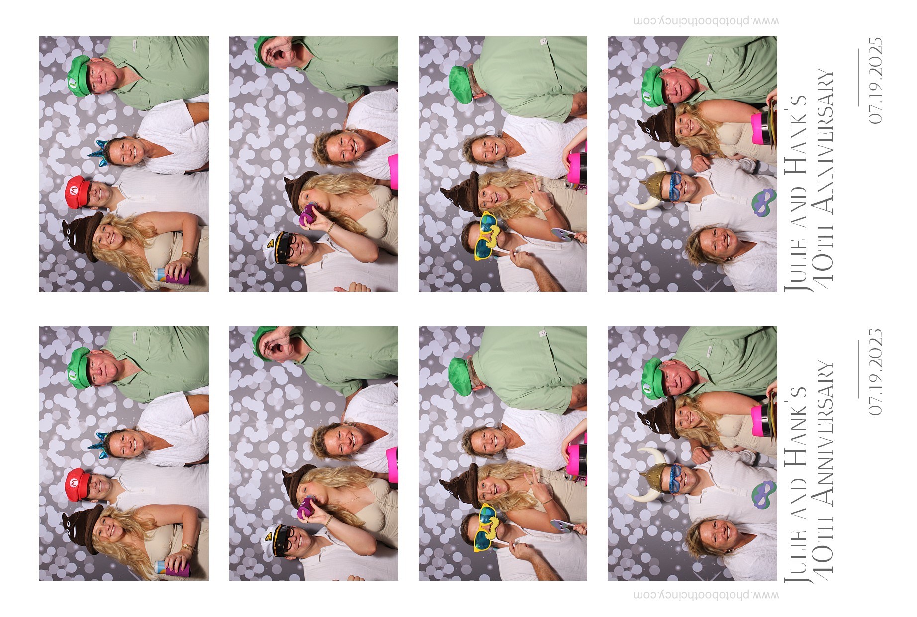Julie & Hank | View more photos from the event at gallery.photoboothcincy.com/u/PhotoBoothCincy/Julie-Hank