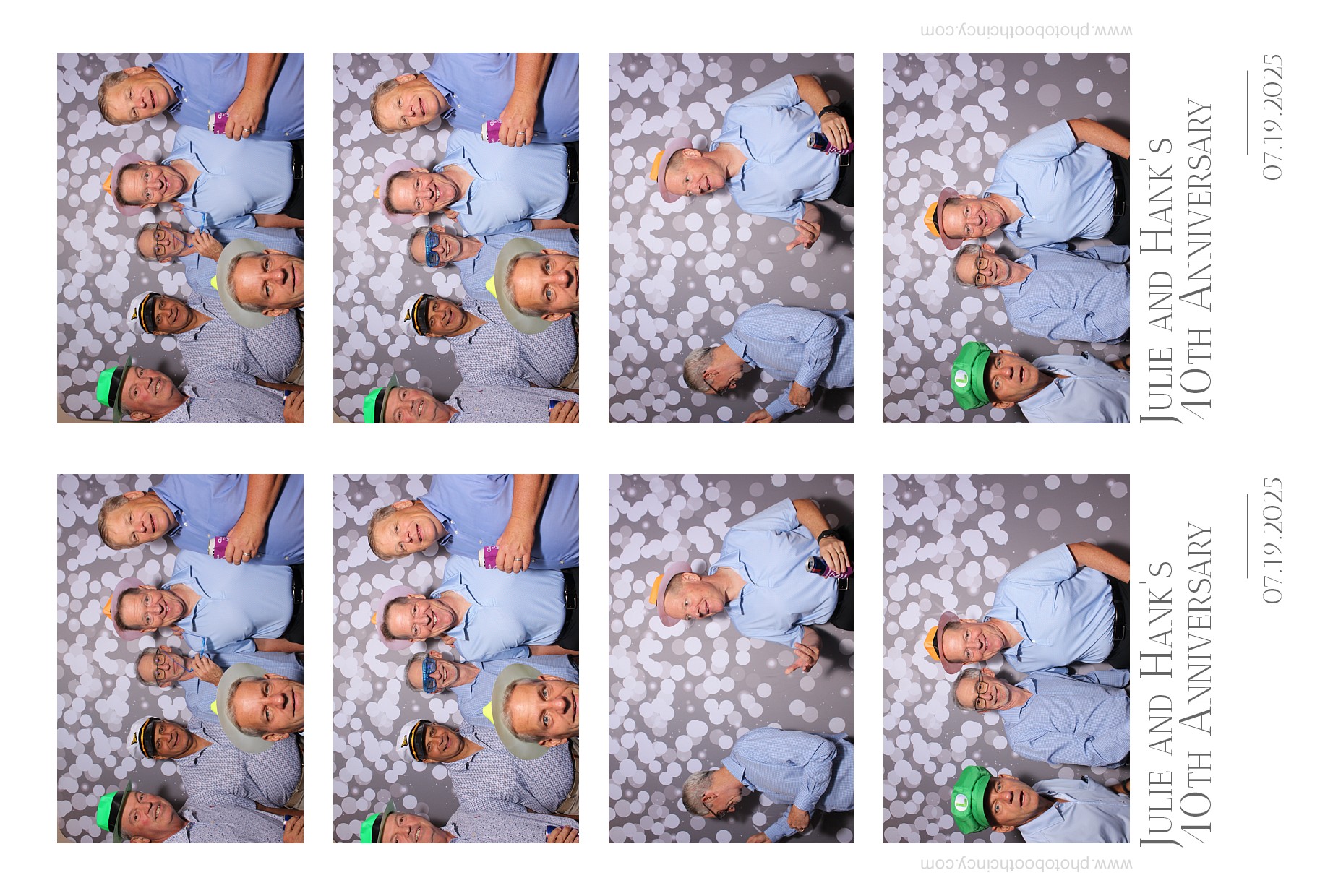 Julie & Hank | View more photos from the event at gallery.photoboothcincy.com/u/PhotoBoothCincy/Julie-Hank