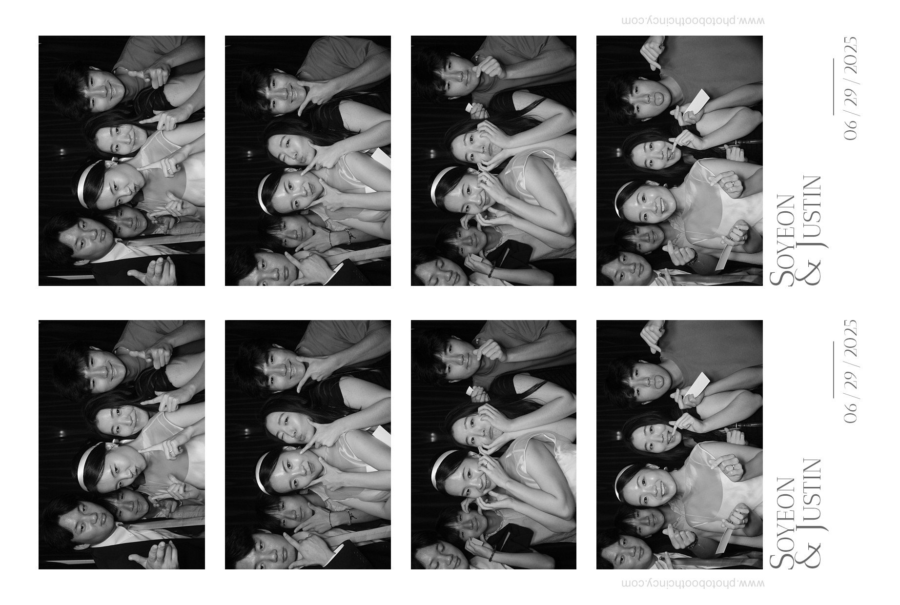 Justin & Soyeon  | View more photos from the event at gallery.photoboothcincy.com/u/PhotoBoothCincy/Justin-Soyeon