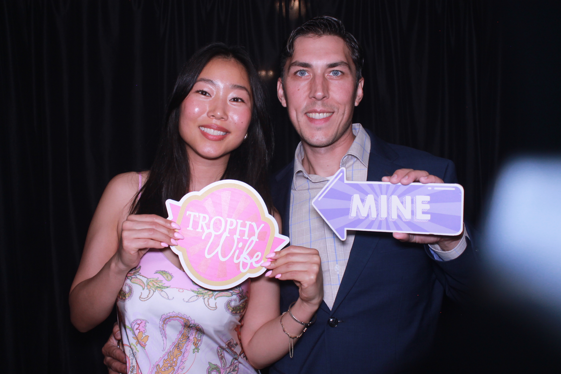 Justin & Soyeon  | View more photos from the event at gallery.photoboothcincy.com/u/PhotoBoothCincy/Justin-Soyeon