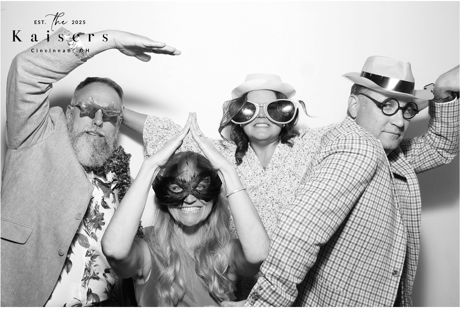 Kaiser Wedding | View more photos from the event at gallery.photoboothcincy.com/u/PhotoBoothCincy/Kaiser-Wedding