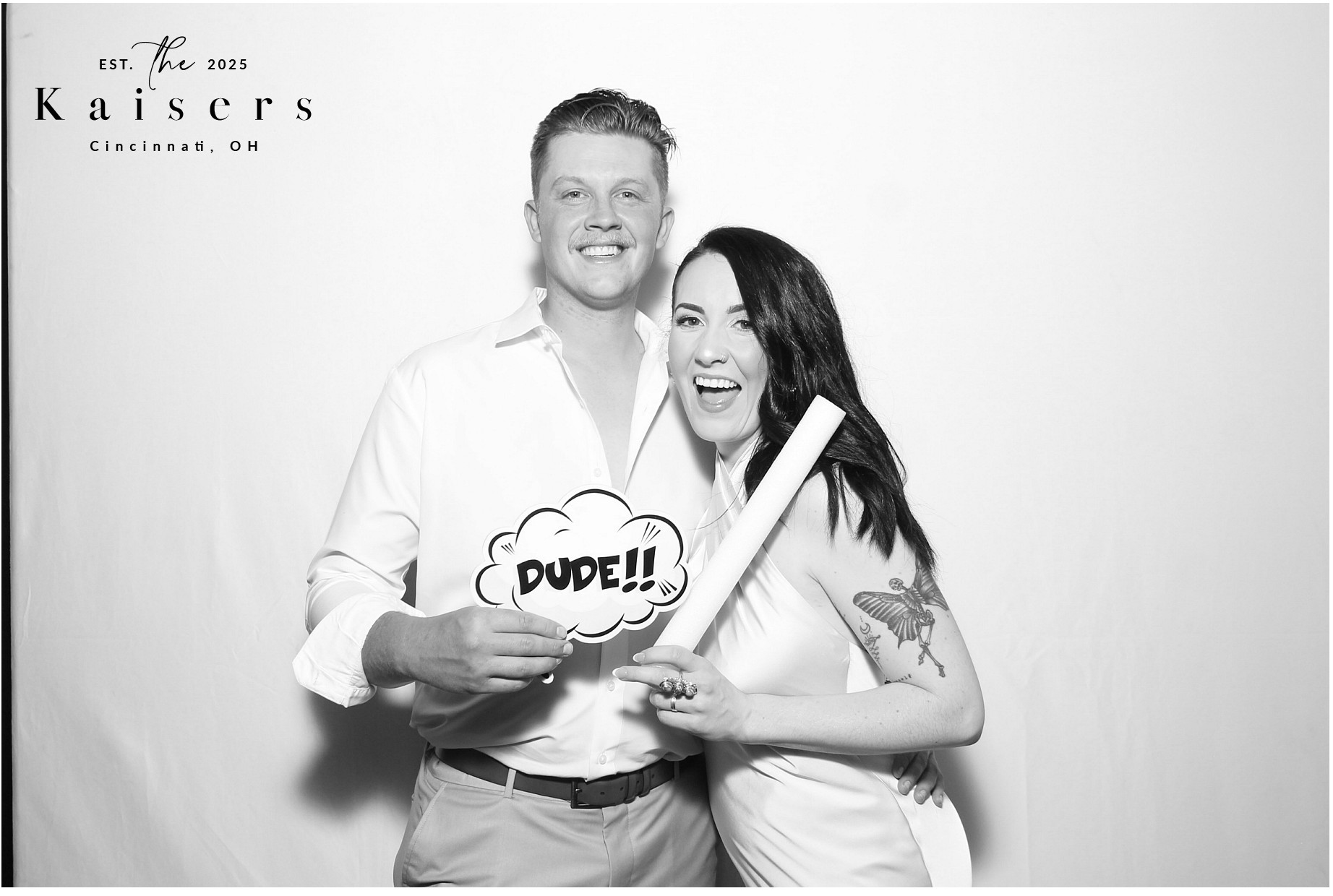 Kaiser Wedding | View more photos from the event at gallery.photoboothcincy.com/u/PhotoBoothCincy/Kaiser-Wedding