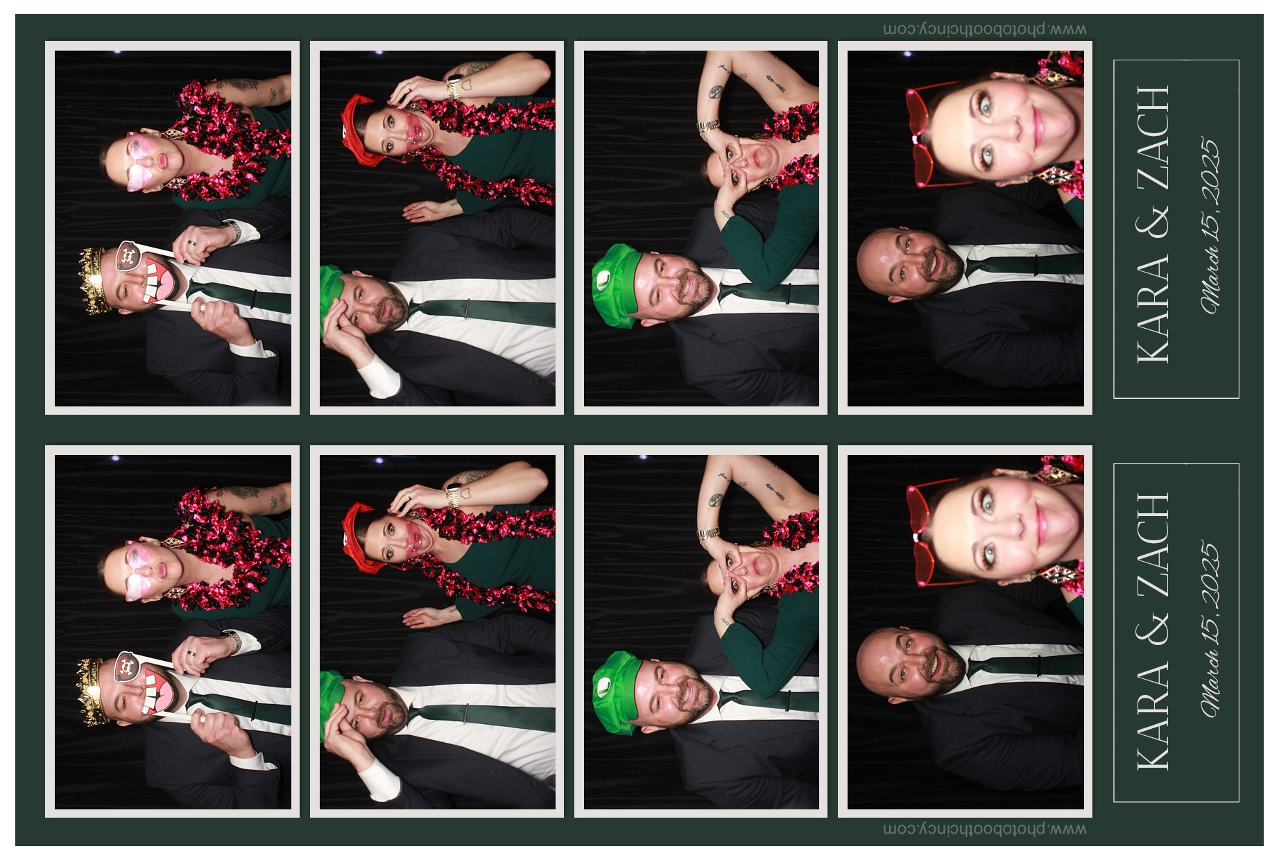 Kara & Zach | View more photos from the event at gallery.photoboothcincy.com/u/PhotoBoothCincy/Kara-Zach