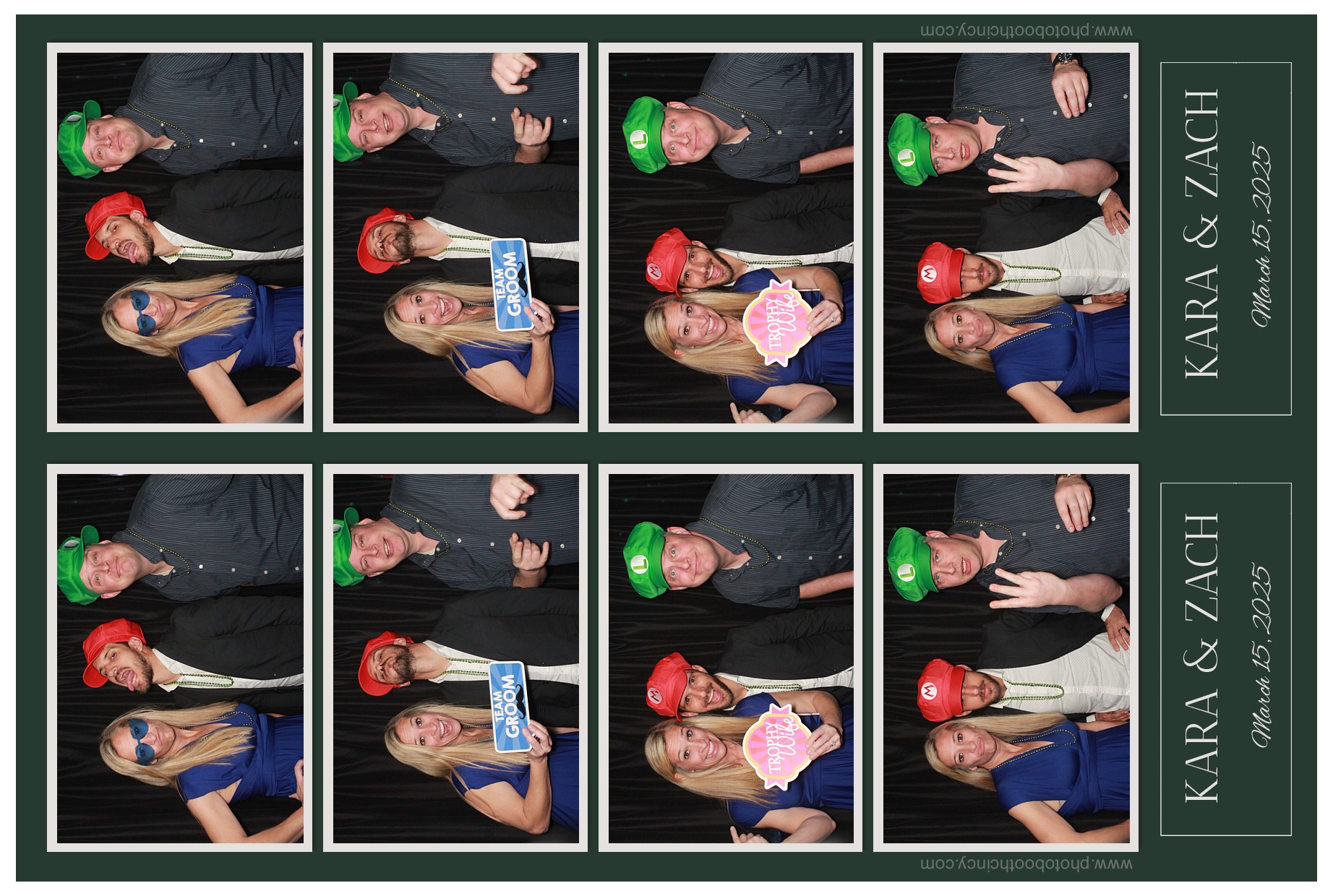 Kara & Zach | View more photos from the event at gallery.photoboothcincy.com/u/PhotoBoothCincy/Kara-Zach