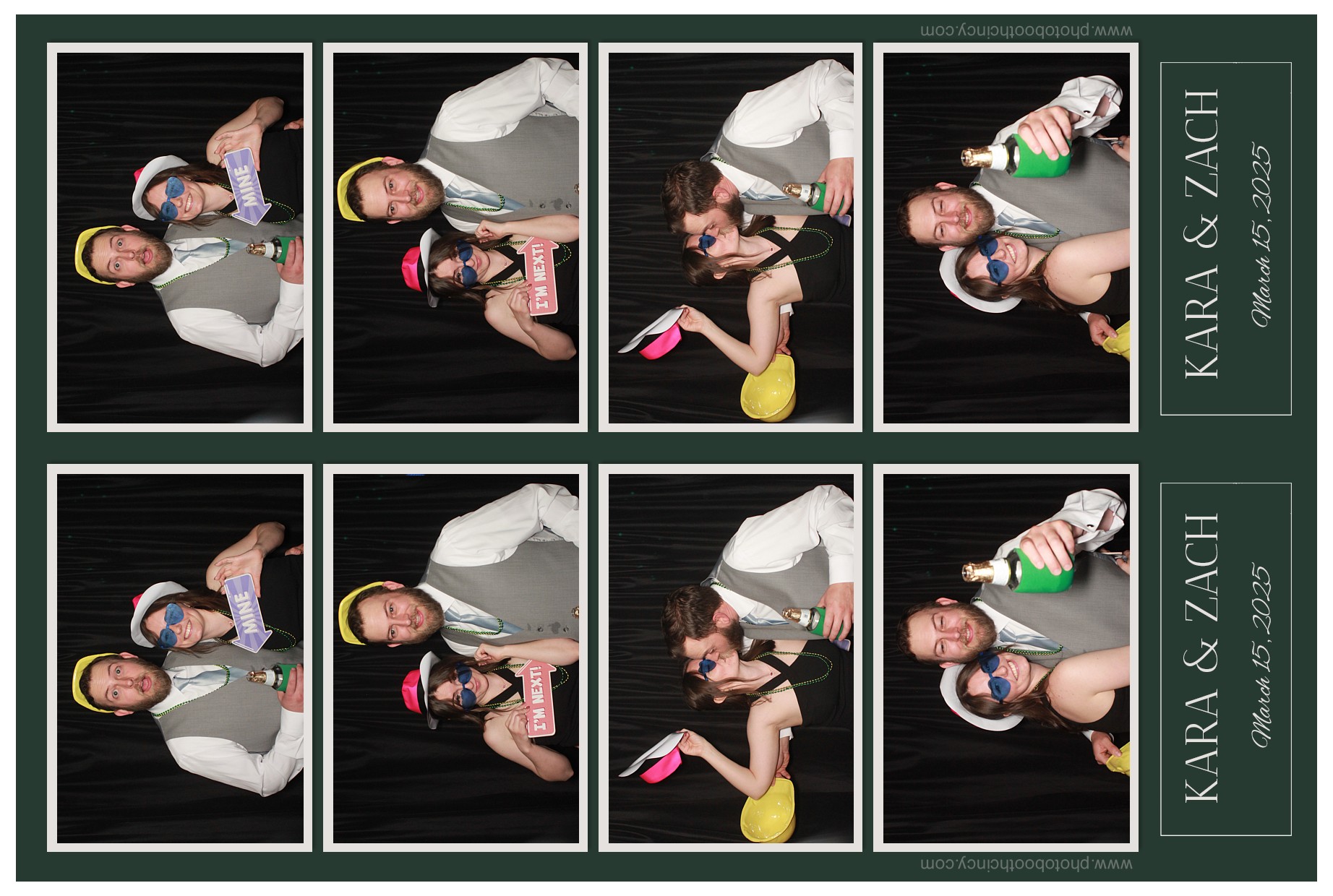 Kara & Zach | View more photos from the event at gallery.photoboothcincy.com/u/PhotoBoothCincy/Kara-Zach