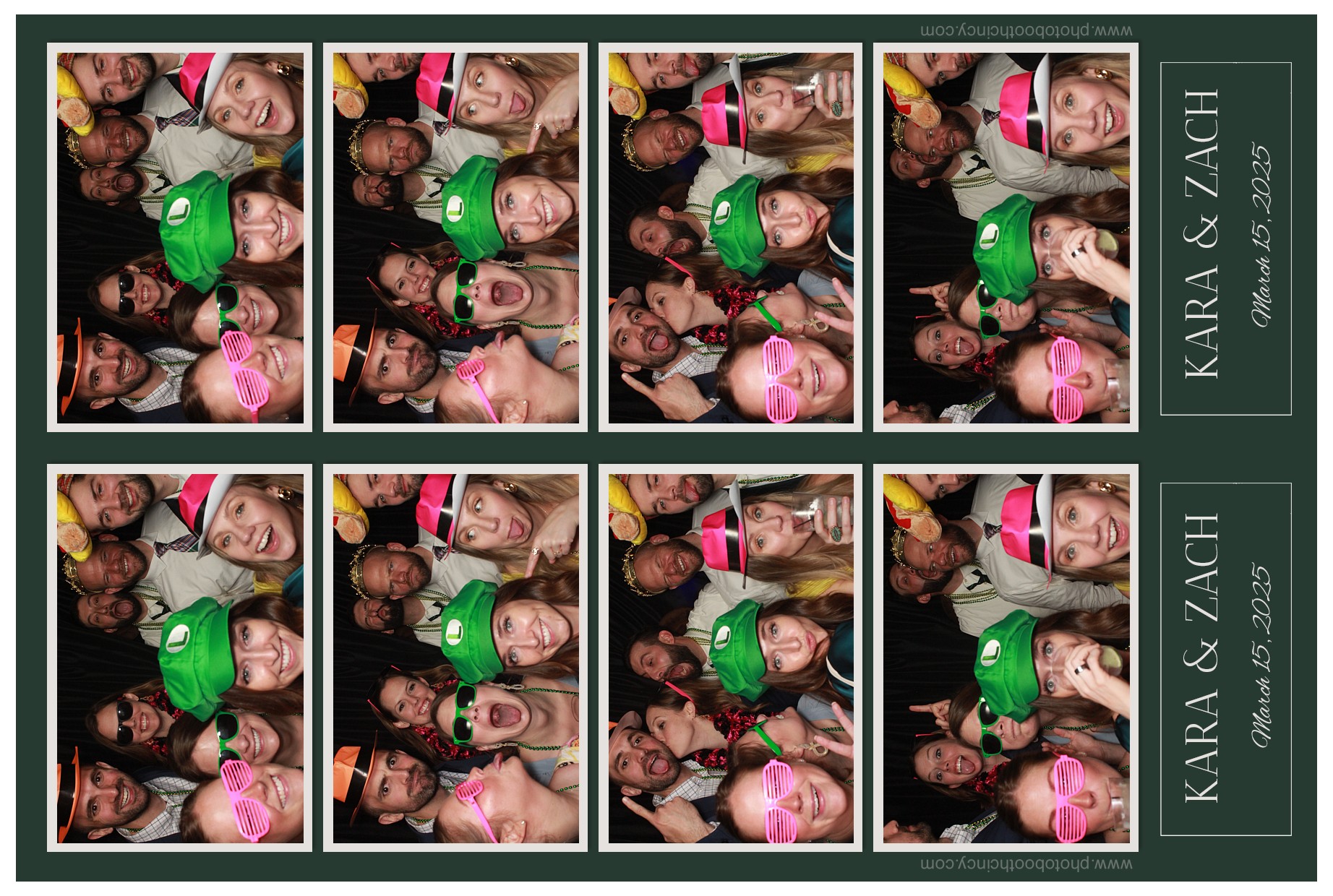 Kara & Zach | View more photos from the event at gallery.photoboothcincy.com/u/PhotoBoothCincy/Kara-Zach