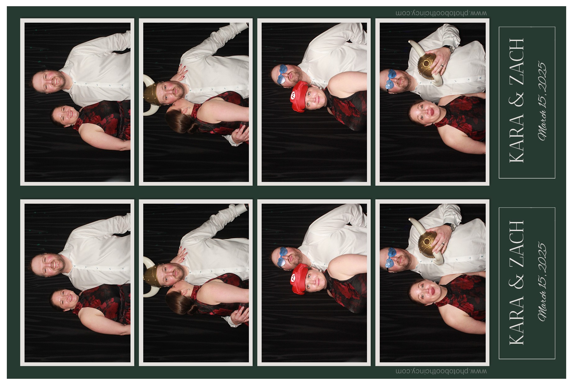 Kara & Zach | View more photos from the event at gallery.photoboothcincy.com/u/PhotoBoothCincy/Kara-Zach