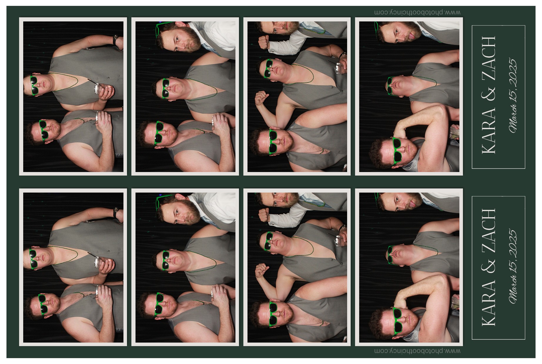Kara & Zach | View more photos from the event at gallery.photoboothcincy.com/u/PhotoBoothCincy/Kara-Zach