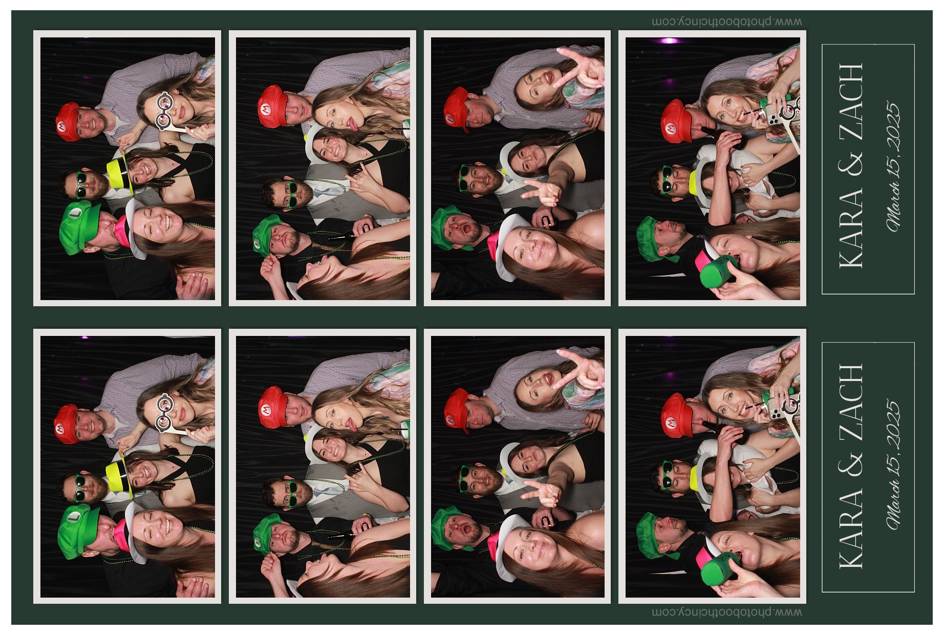 Kara & Zach | View more photos from the event at gallery.photoboothcincy.com/u/PhotoBoothCincy/Kara-Zach