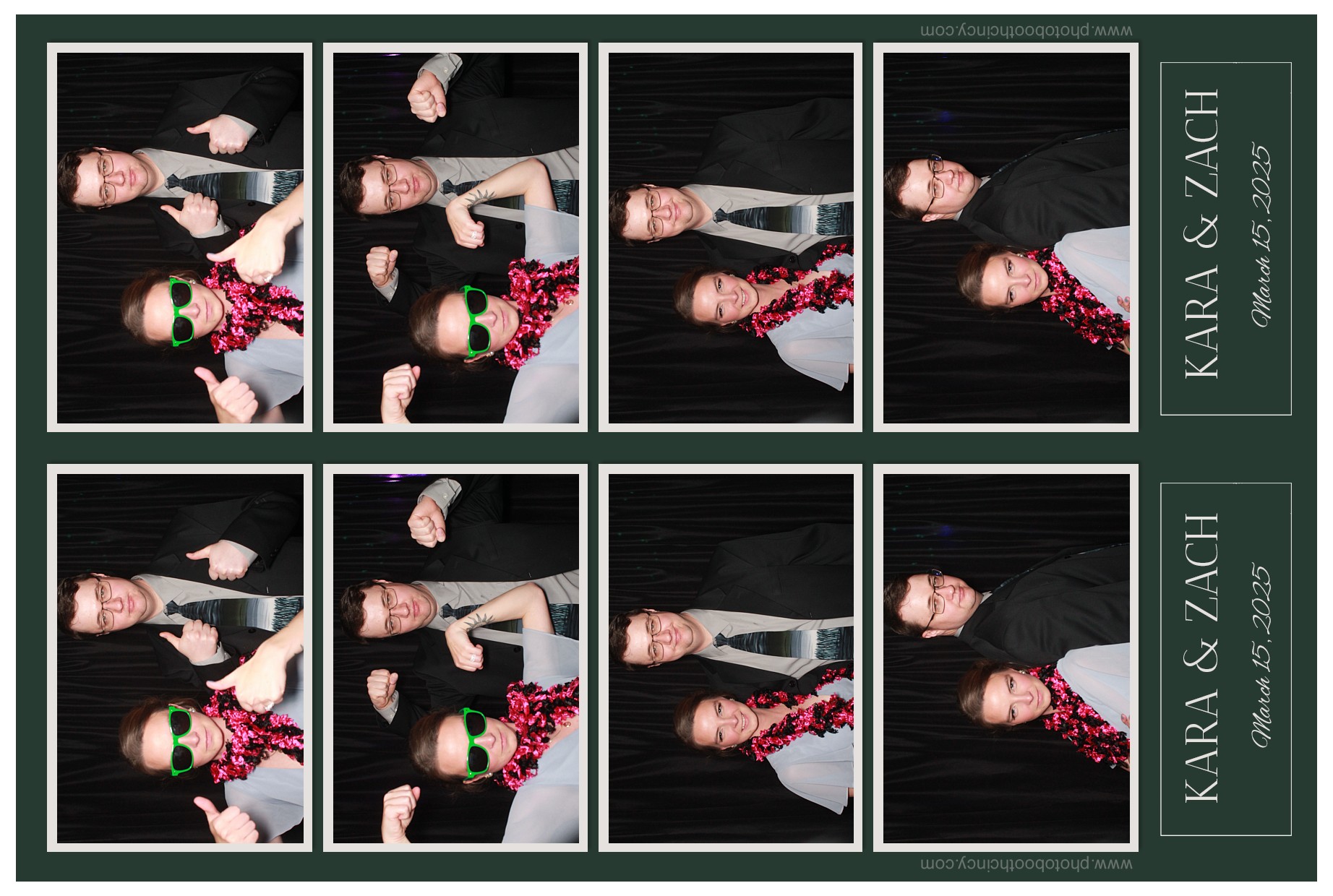 Kara & Zach | View more photos from the event at gallery.photoboothcincy.com/u/PhotoBoothCincy/Kara-Zach