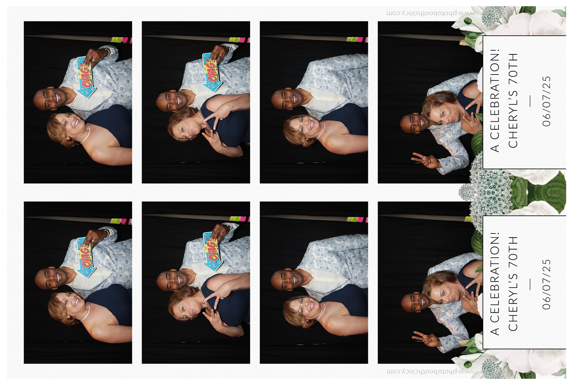 Kary's Mother's 70th! | View more photos from the event at gallery.photoboothcincy.com/u/PhotoBoothCincy/Karys-Mothers-70th