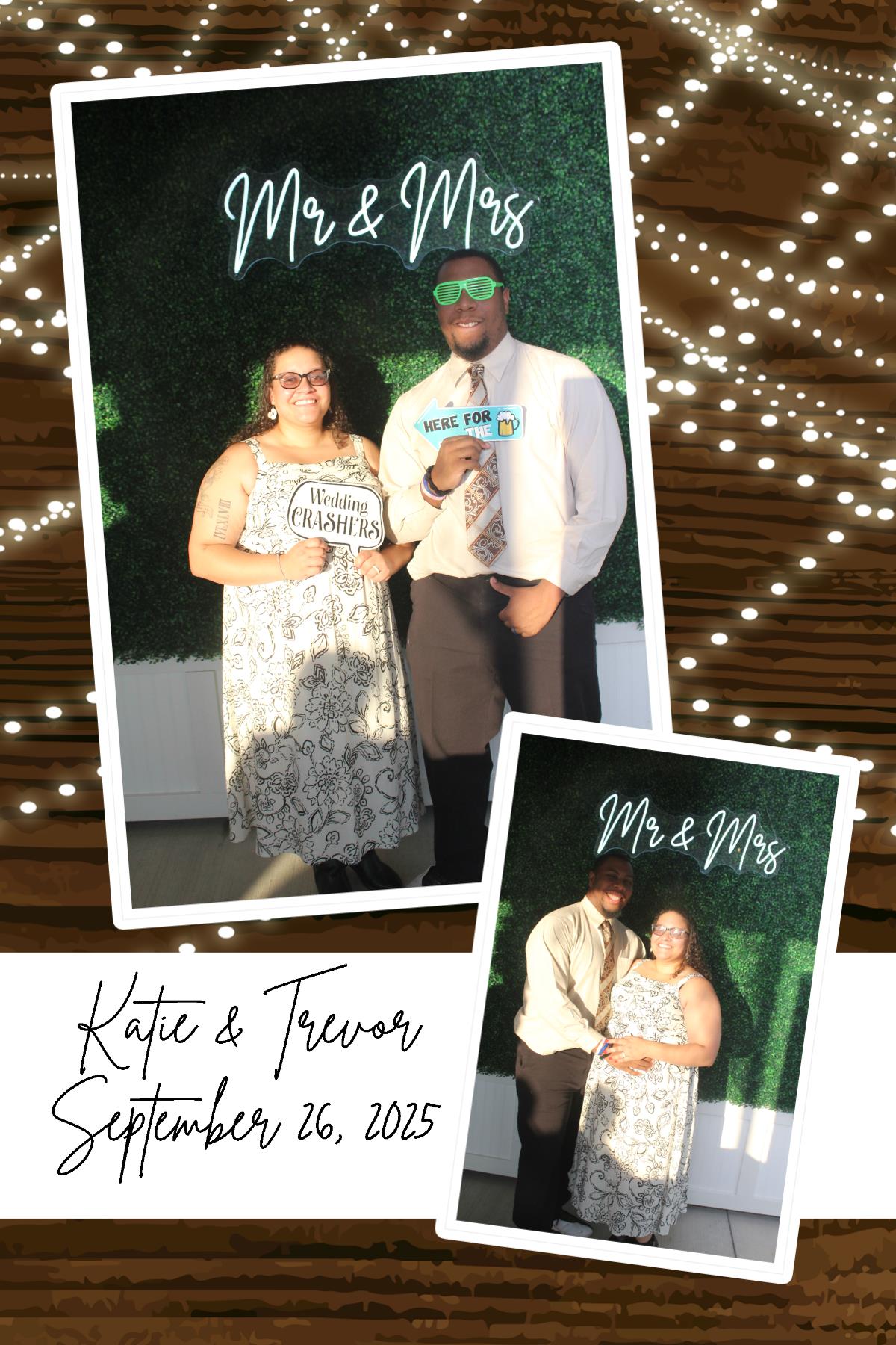 Katie & Trevor | View more photos from the event at gallery.photoboothcincy.com/u/PhotoBoothCincy/Katie-Trevor
