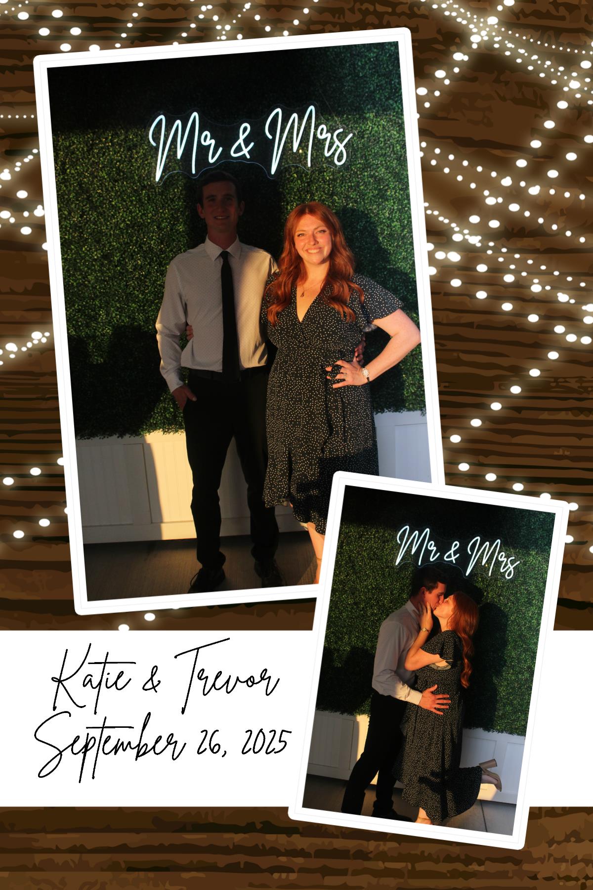 Katie & Trevor | View more photos from the event at gallery.photoboothcincy.com/u/PhotoBoothCincy/Katie-Trevor