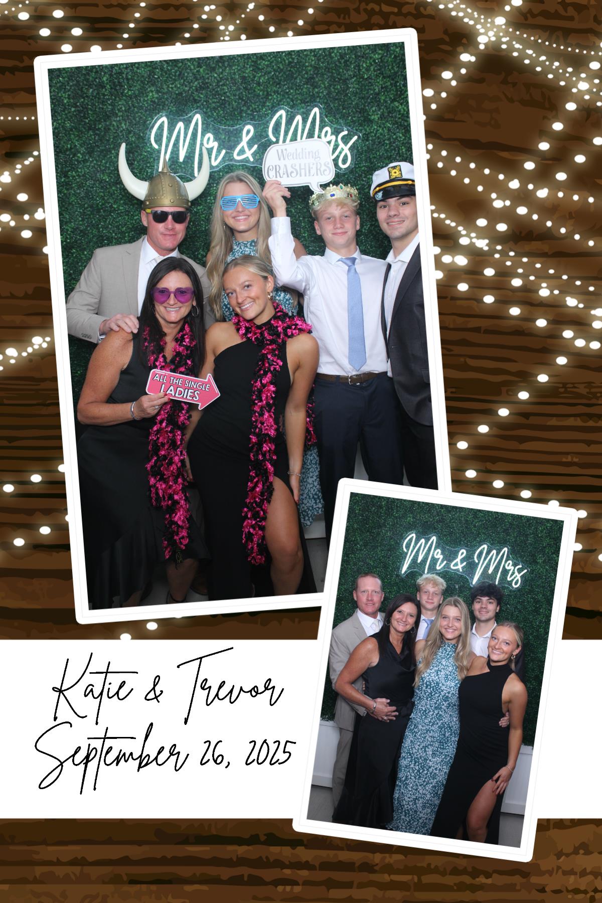 Katie & Trevor | View more photos from the event at gallery.photoboothcincy.com/u/PhotoBoothCincy/Katie-Trevor