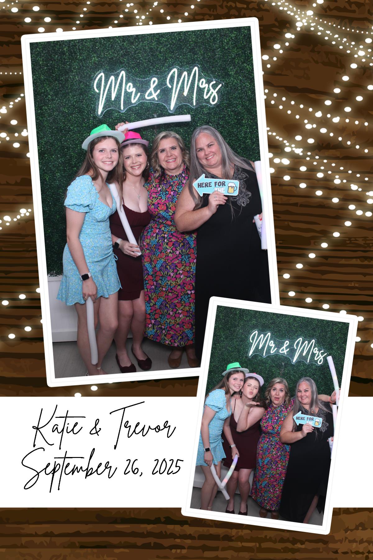 Katie & Trevor | View more photos from the event at gallery.photoboothcincy.com/u/PhotoBoothCincy/Katie-Trevor
