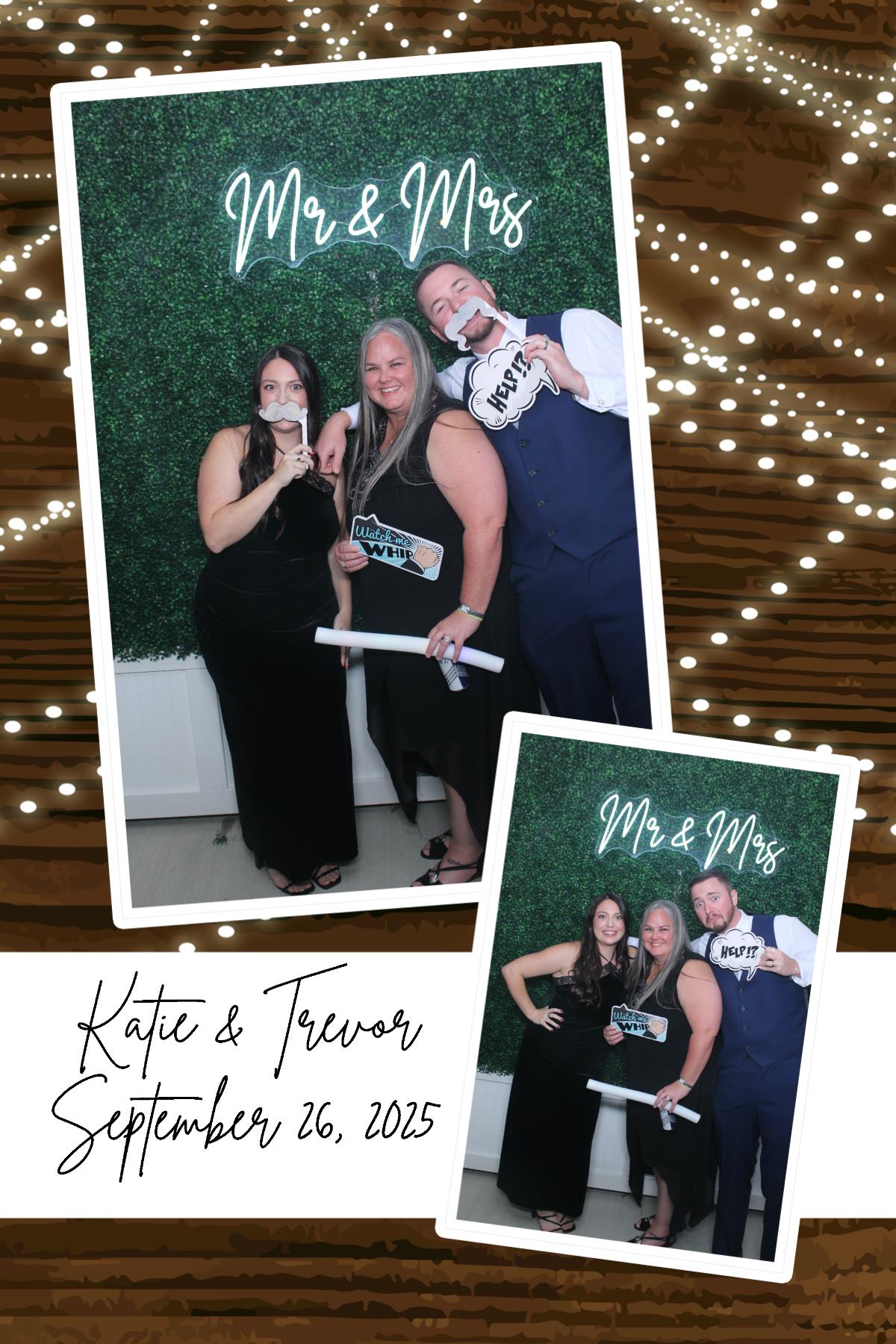 Katie & Trevor | View more photos from the event at gallery.photoboothcincy.com/u/PhotoBoothCincy/Katie-Trevor